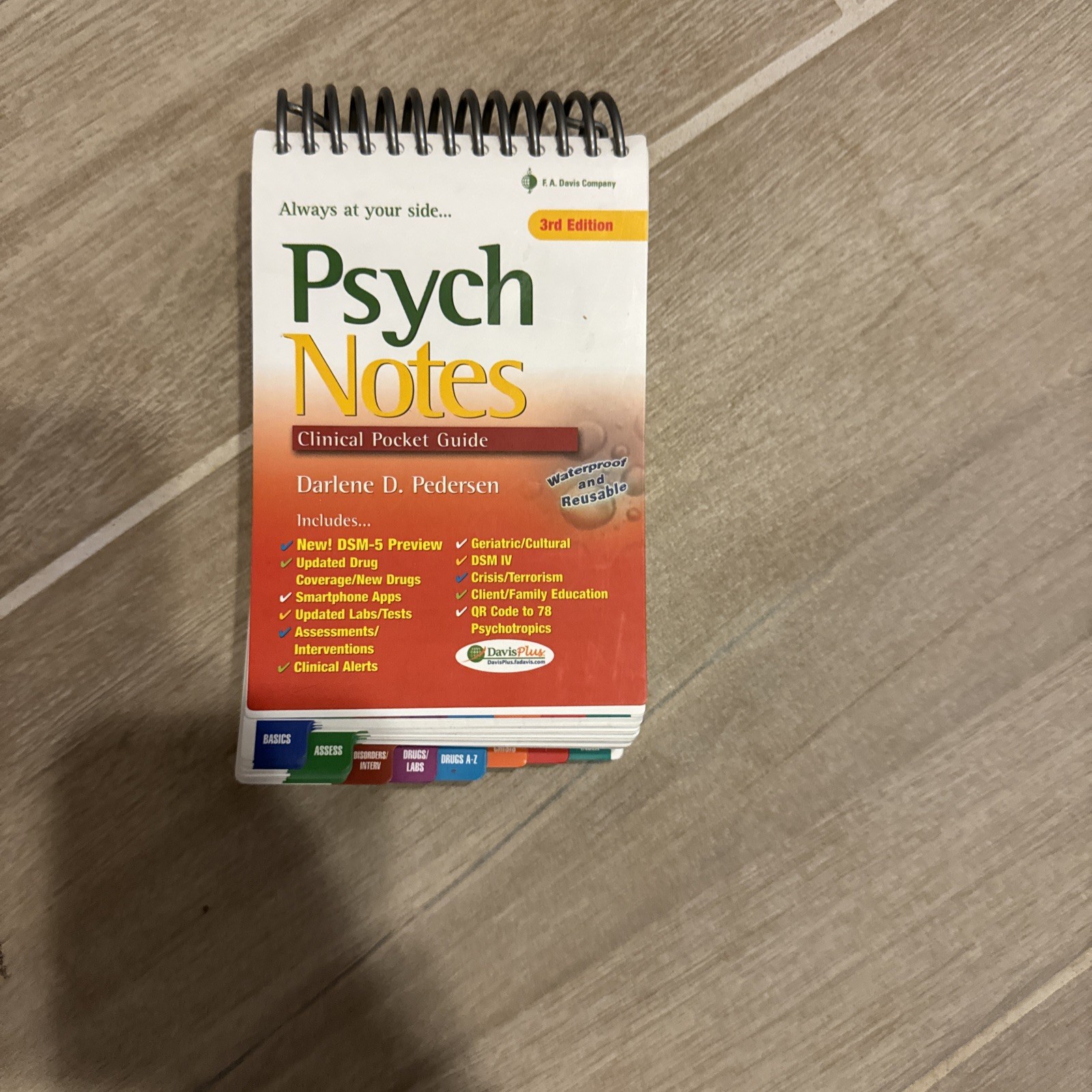 PsychNotes : Clinical Pocket Guide by Darlene D. Pedersen (2011, Spiral)
