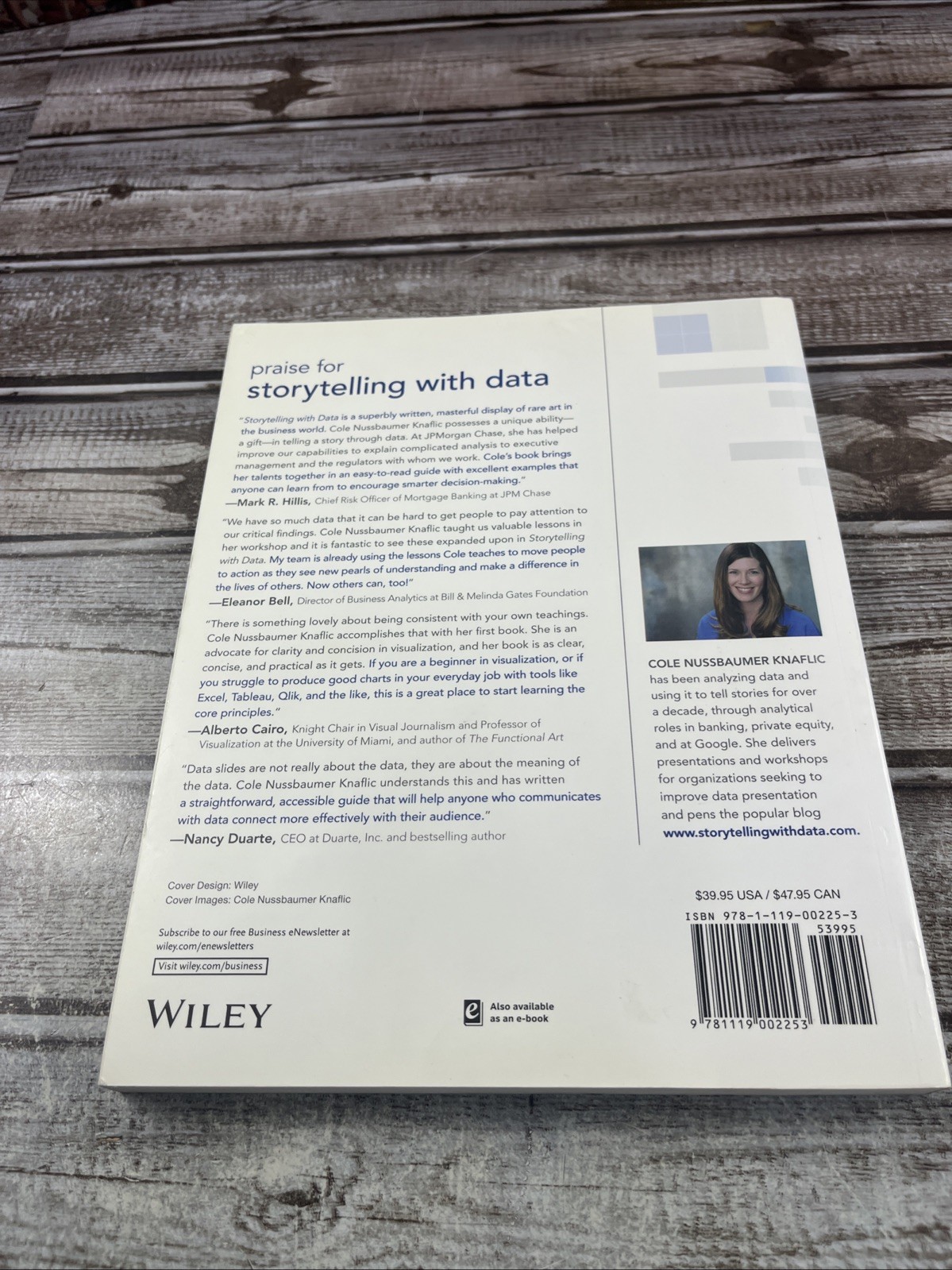 Storytelling with Data: A Data Visualization Guide for Business Professional…