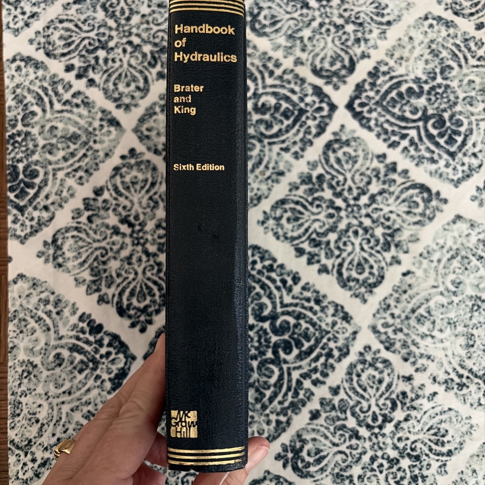 Handbook of Hydraulics King & Brater Sixth Edition 1976