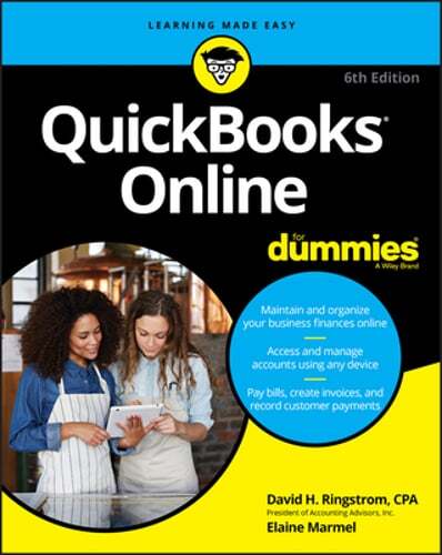 QuickBooks Online For Dummies by David H. Ringstrom: Used