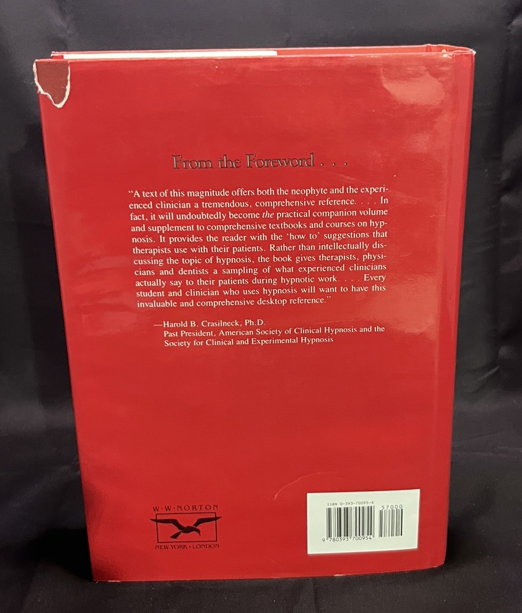 Handbook of Hypnotic Suggestions and Metaphors – Hardcover First Edition