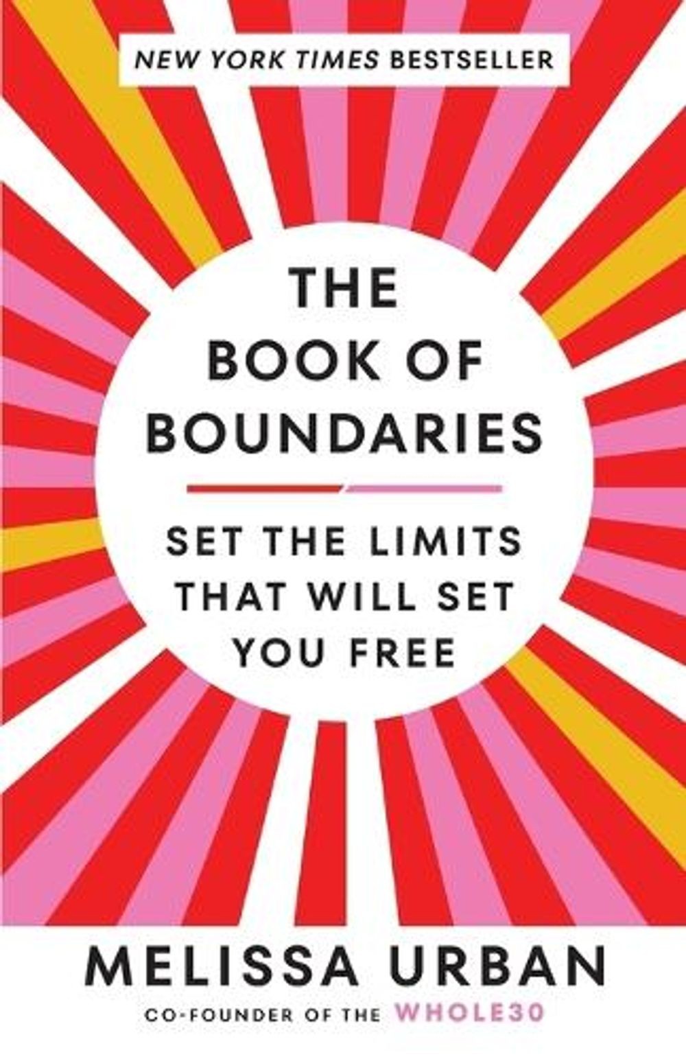 The Book of Boundaries: Set the Limits That Will Set You Free by Melissa Urban P