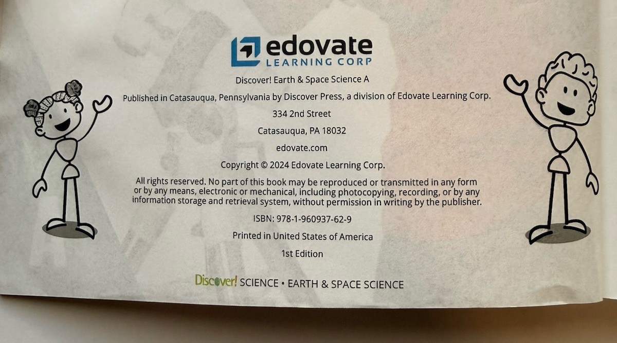 Discover! Earth & Space Science Complete Set – Instructor Guide, Lab Books A & B