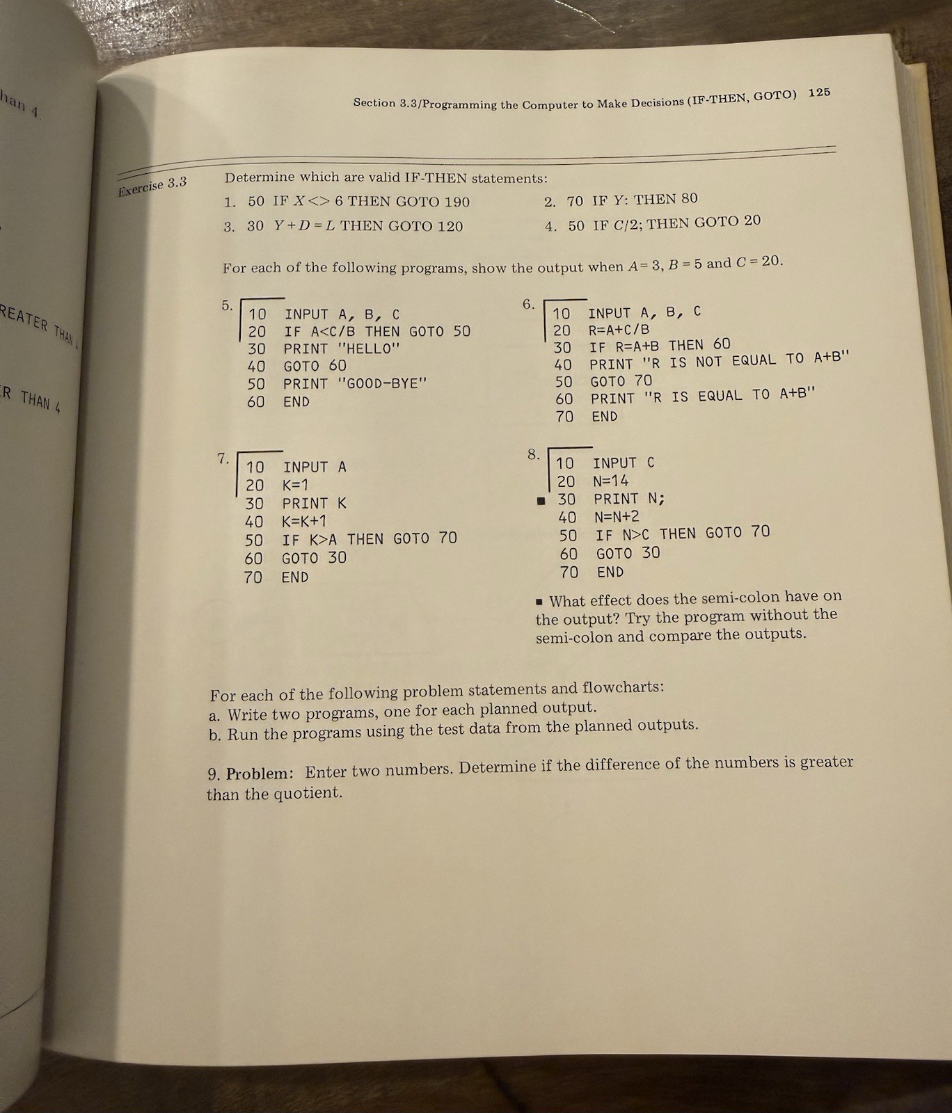 1984 USING COMPUTERS PROGRAMMING AND PROBLEM SOLVING by Elgarten & Posamentier