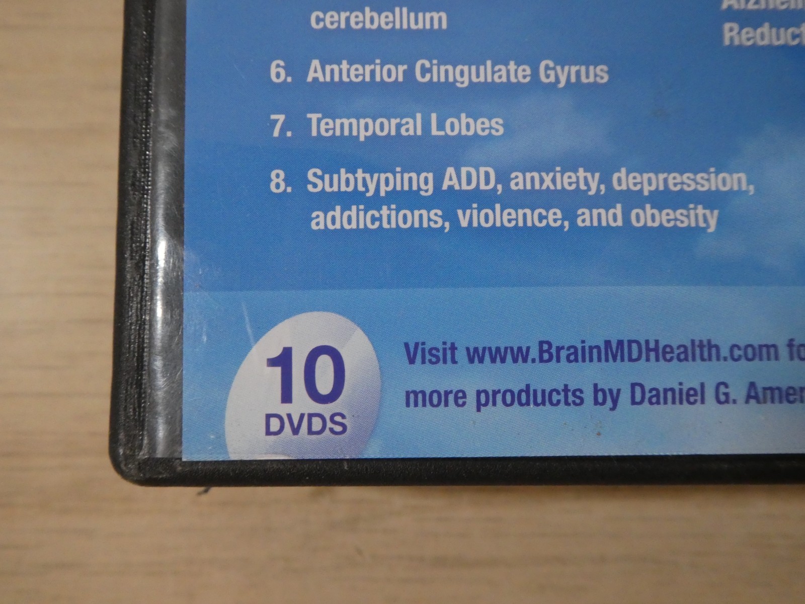 Daniel Amens Change Your Brain The Masters Coaching Program DVD Incomplete 12