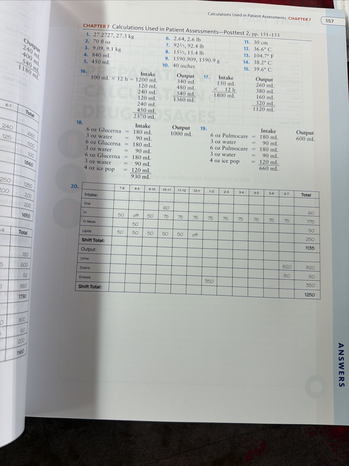 Calculation of Drug Dosages: A Work Text