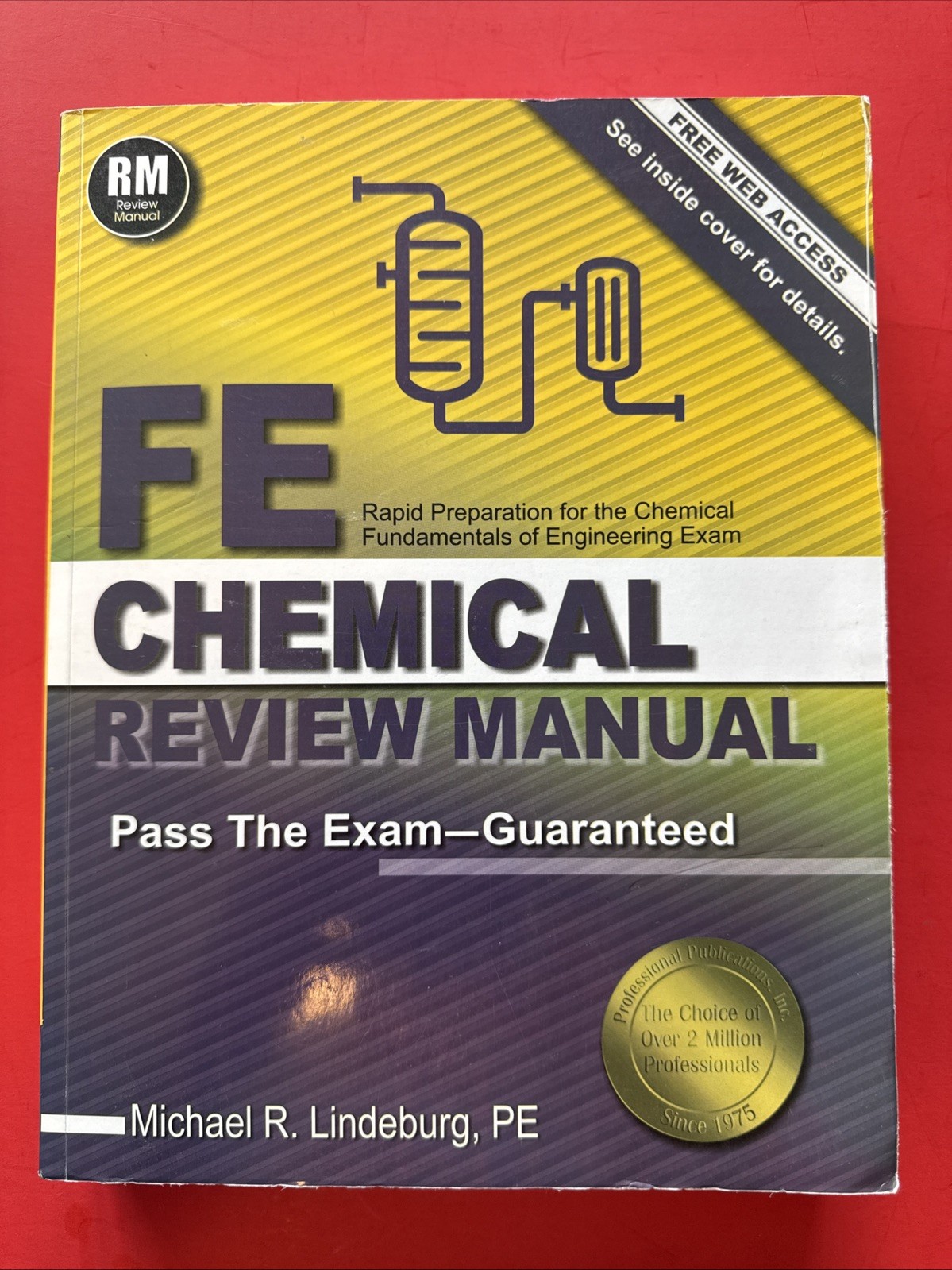 FE Chemical Review Manual – Paperback By Lindeburg PE, Michael R. – GOOD