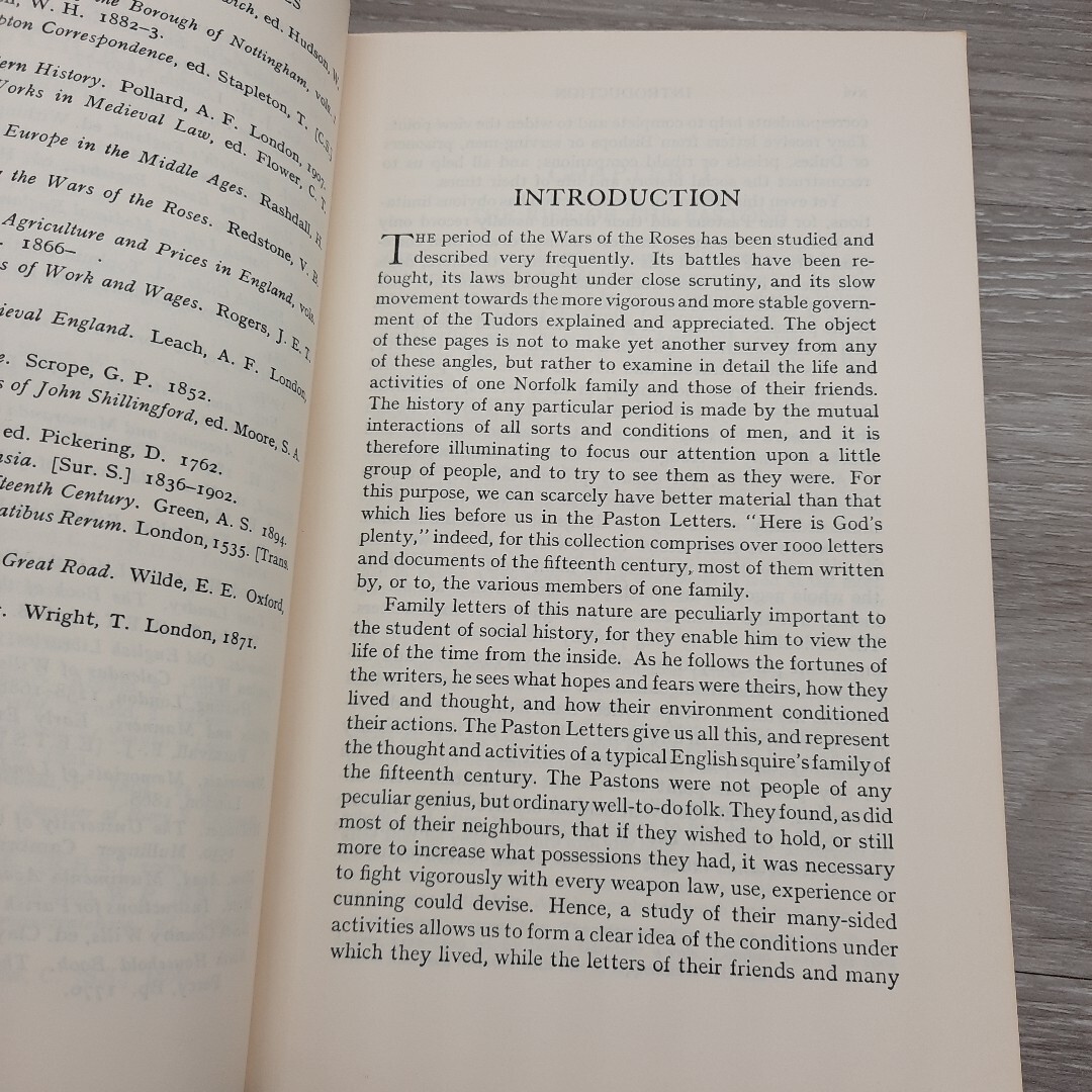 1968 Social History The Pastons and Their England H. S. Bennett