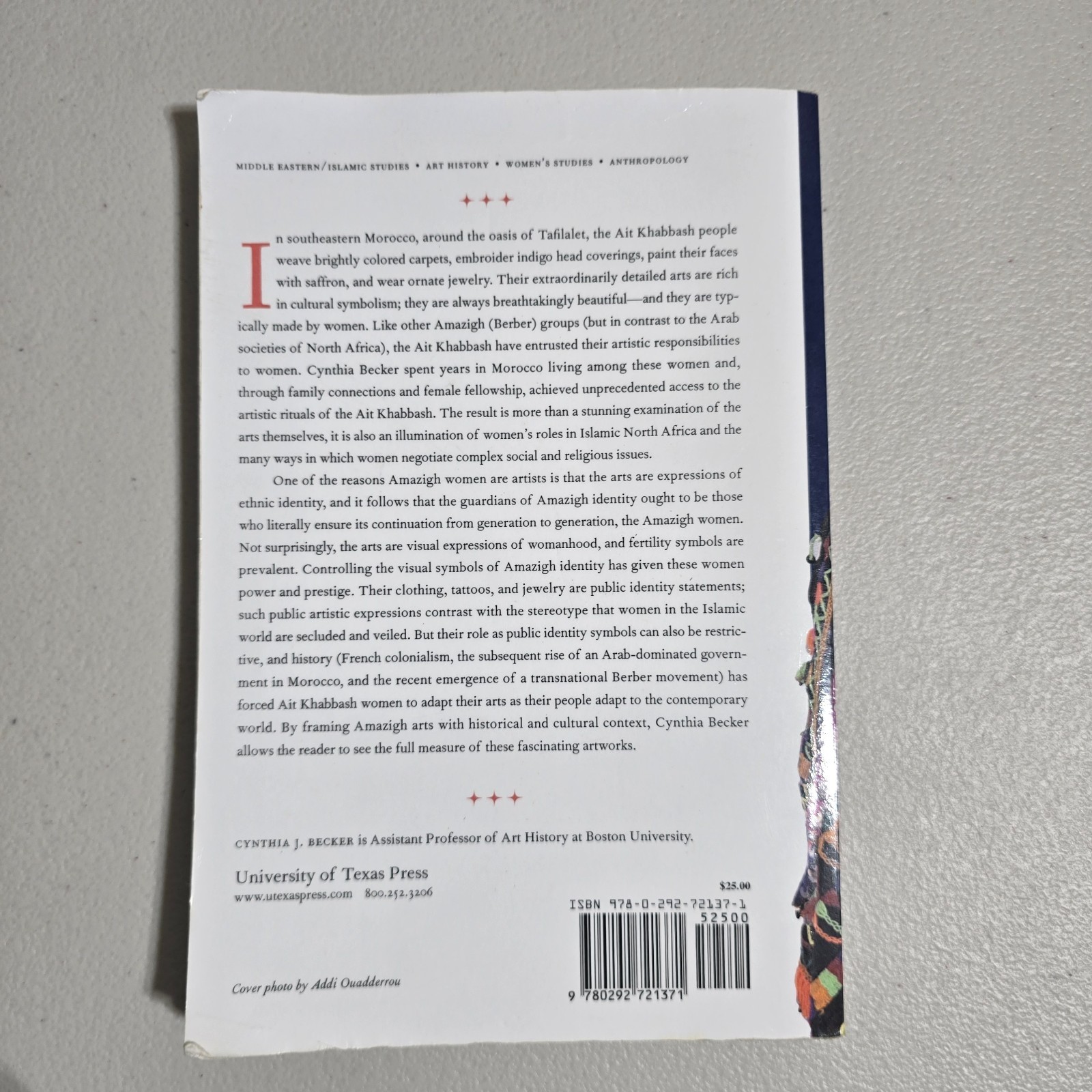 Amazigh Arts in Morocco by Cynthia Becker – Paperback Women Shaping Berber Ident