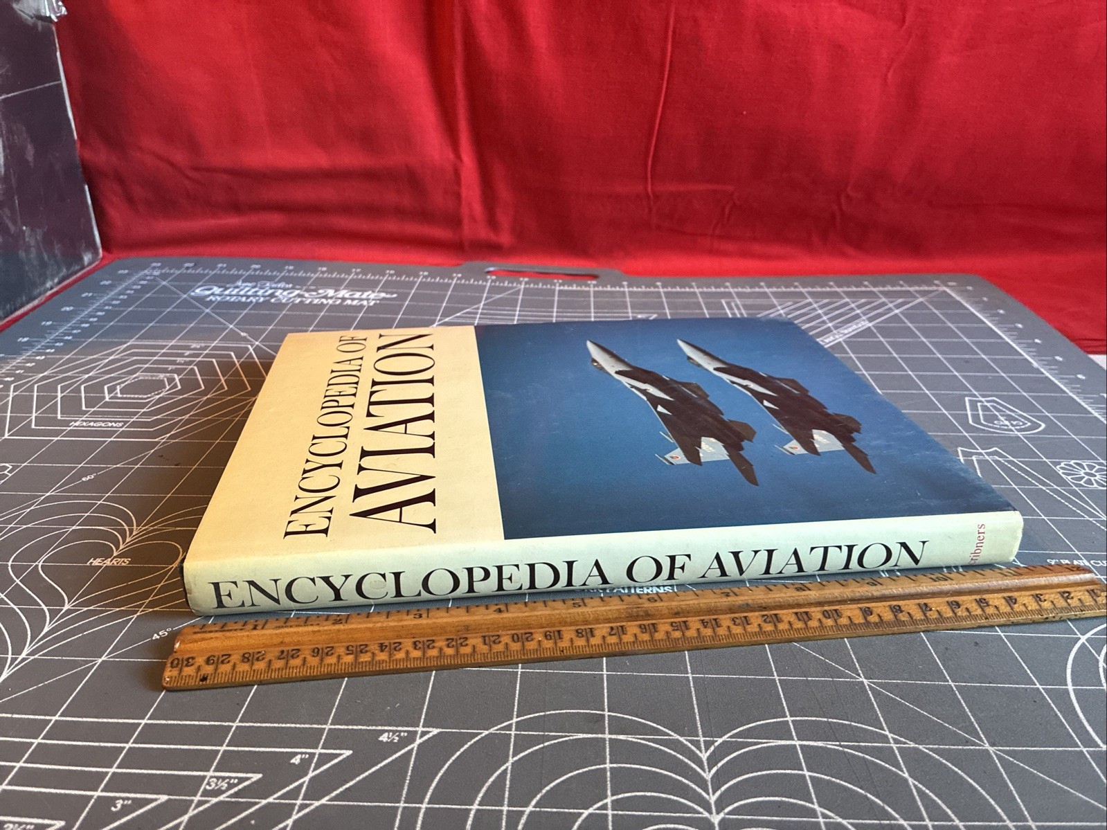 Vintage 1977 Encyclopedia Of Aviation Charles Scribner’s Sons Hardcover Book