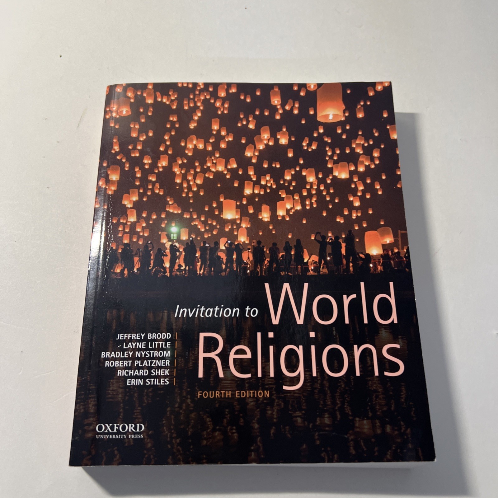 Invitation to World Religions by Robert Platzner, Layne Little, Jeffrey..PB Like