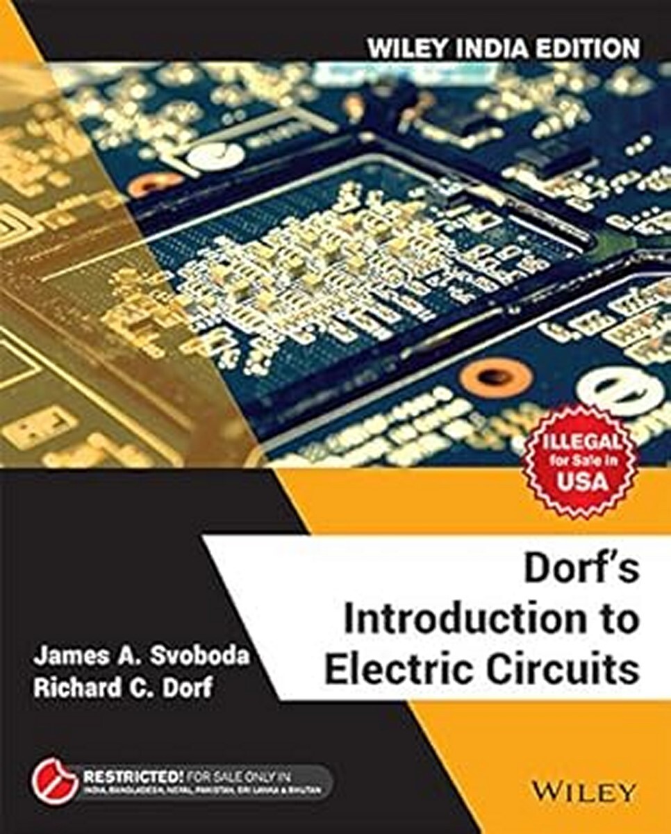 Brand New-Introduction to Electric Circuits by Richard Dorf 9th ed INTL ED