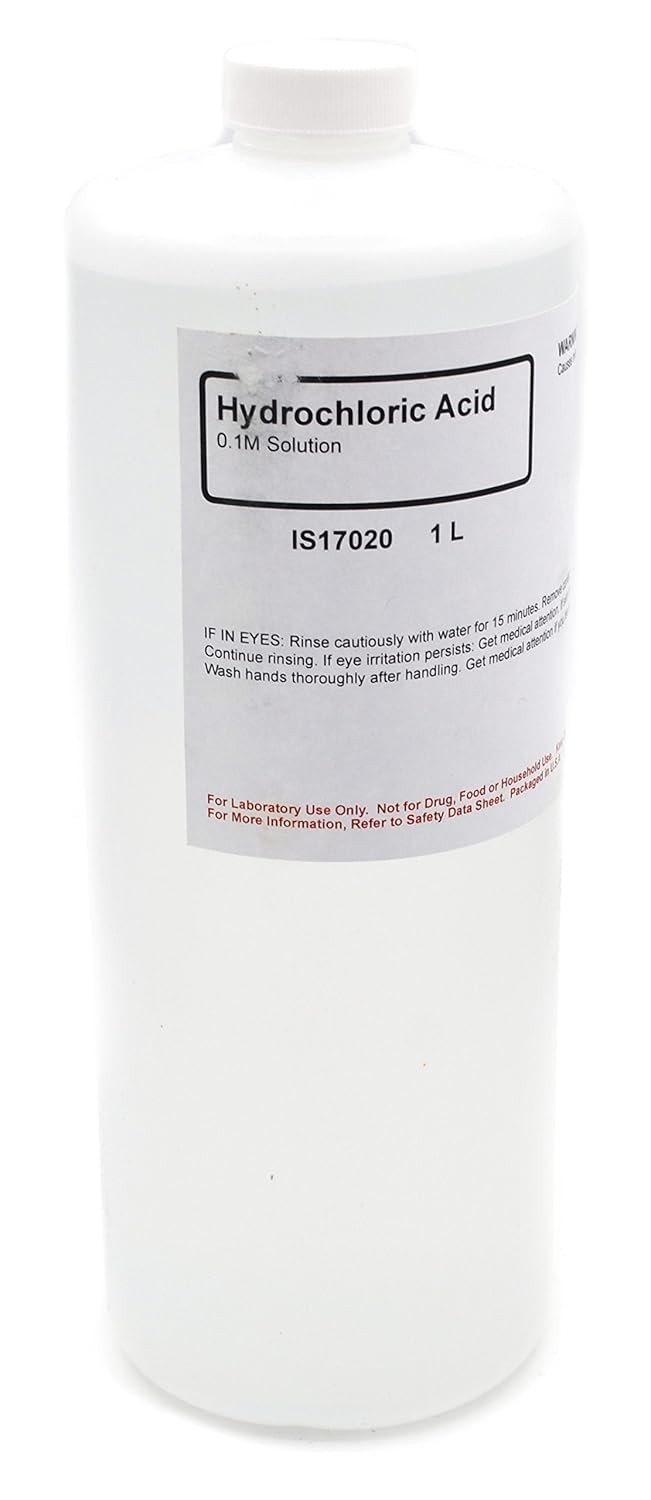 0.1M Hydrochloric Acid (1L) – Essential for Chemistry Labs and Experiments