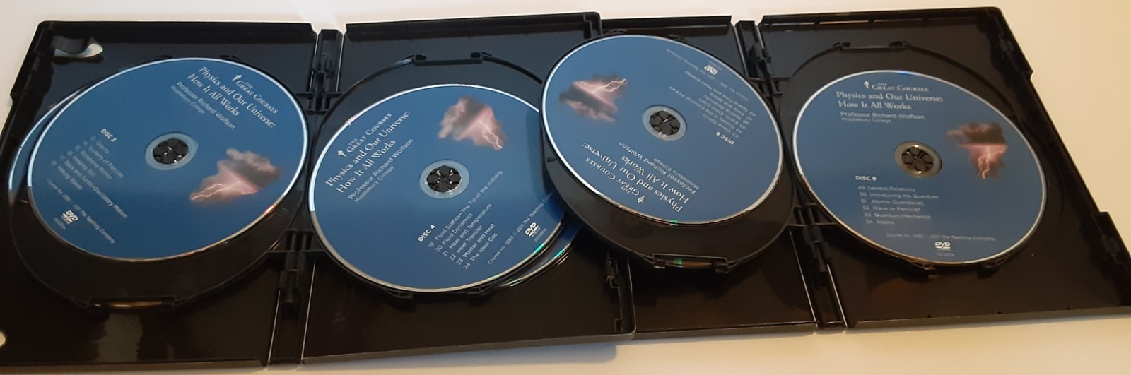The Great Courses Physics & Our Universe How It All Works DVD/Book Set Wolfson