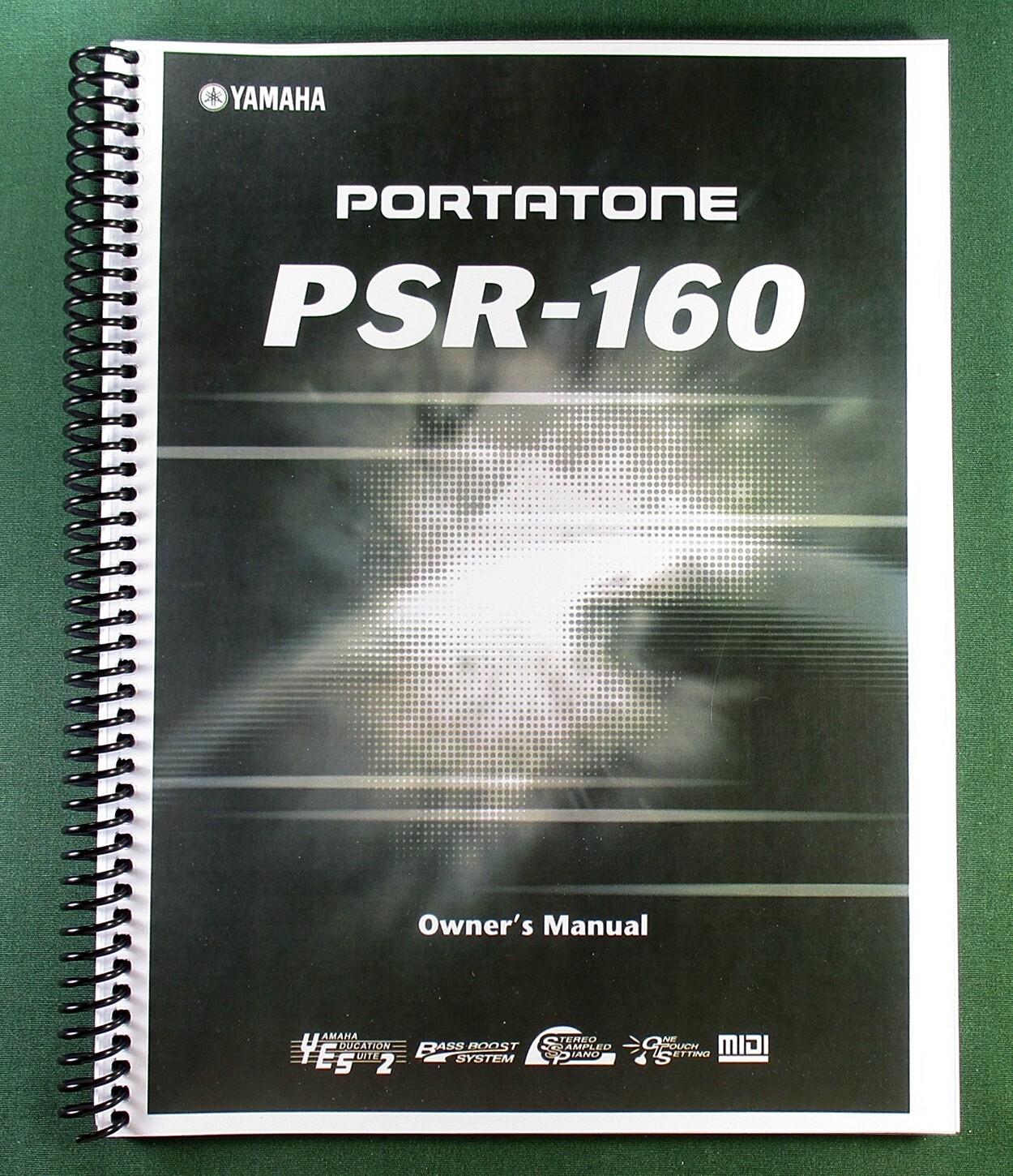 Yamaha PSR-160 Instruction Manual: 64 Pages & Protective Covers!