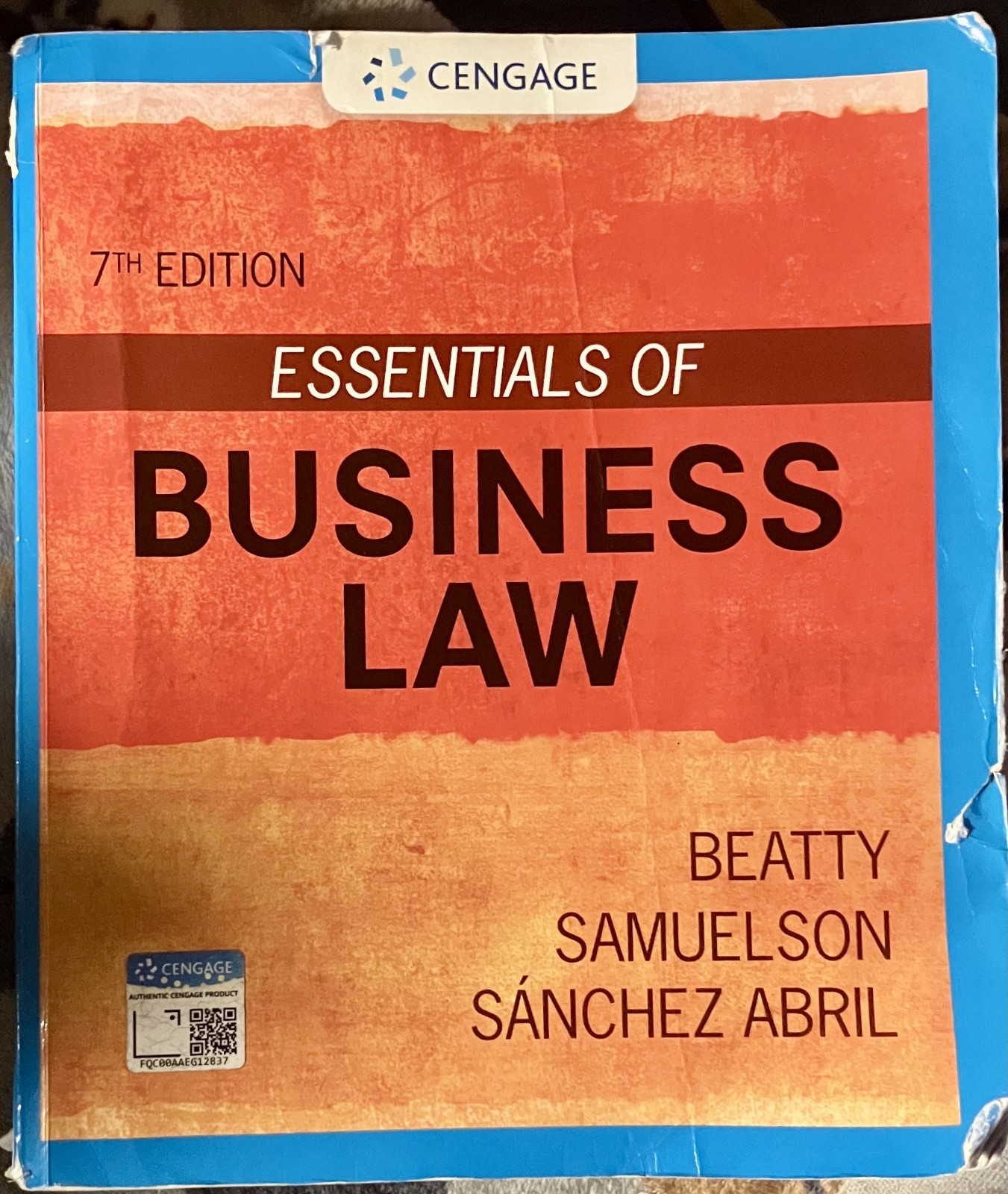 Essentials of Business Law – Paperback, by Beatty Jeffrey; Samuelson – Used