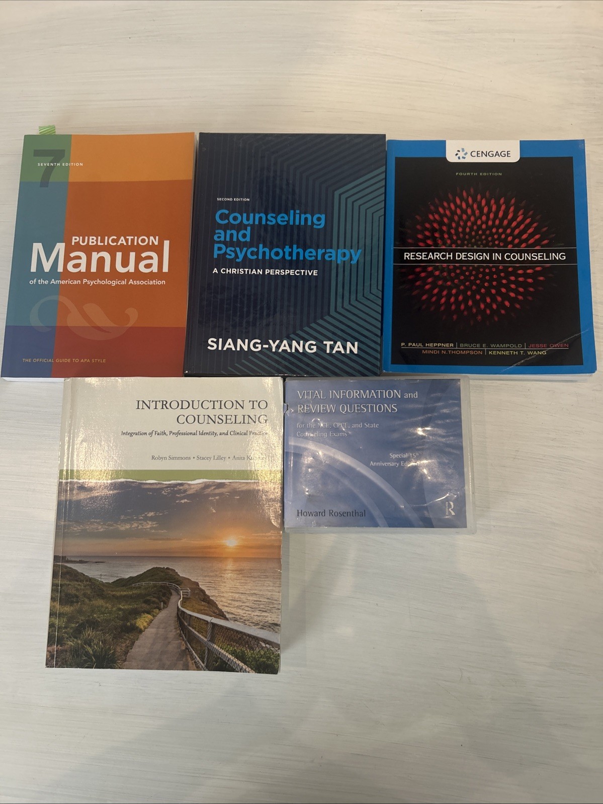 Clinical Mental Health Counselor Textbooks And DVD’s