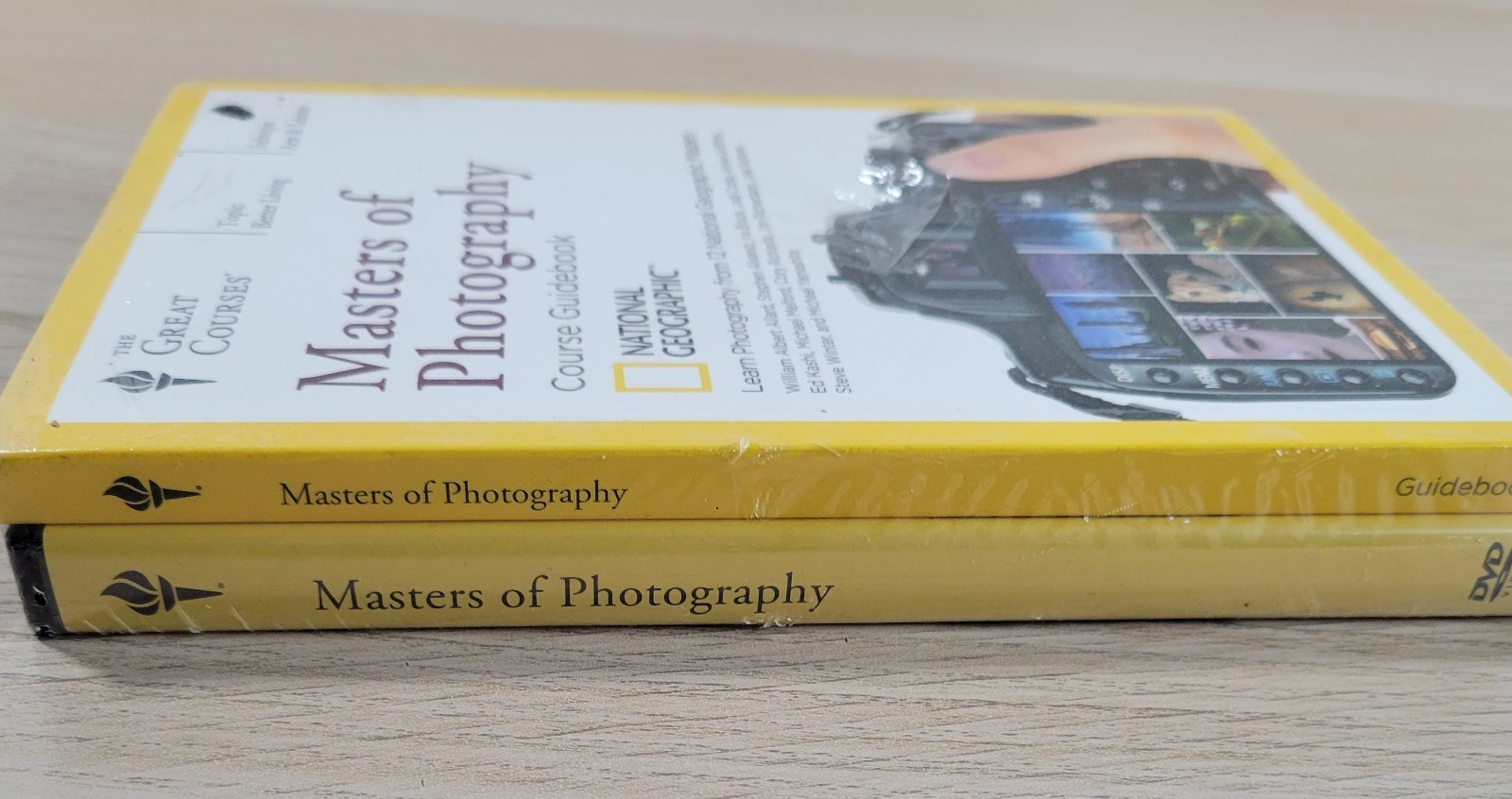 The Great Courses: Masters of Photography DVD Discs and Study Guide Book NEW