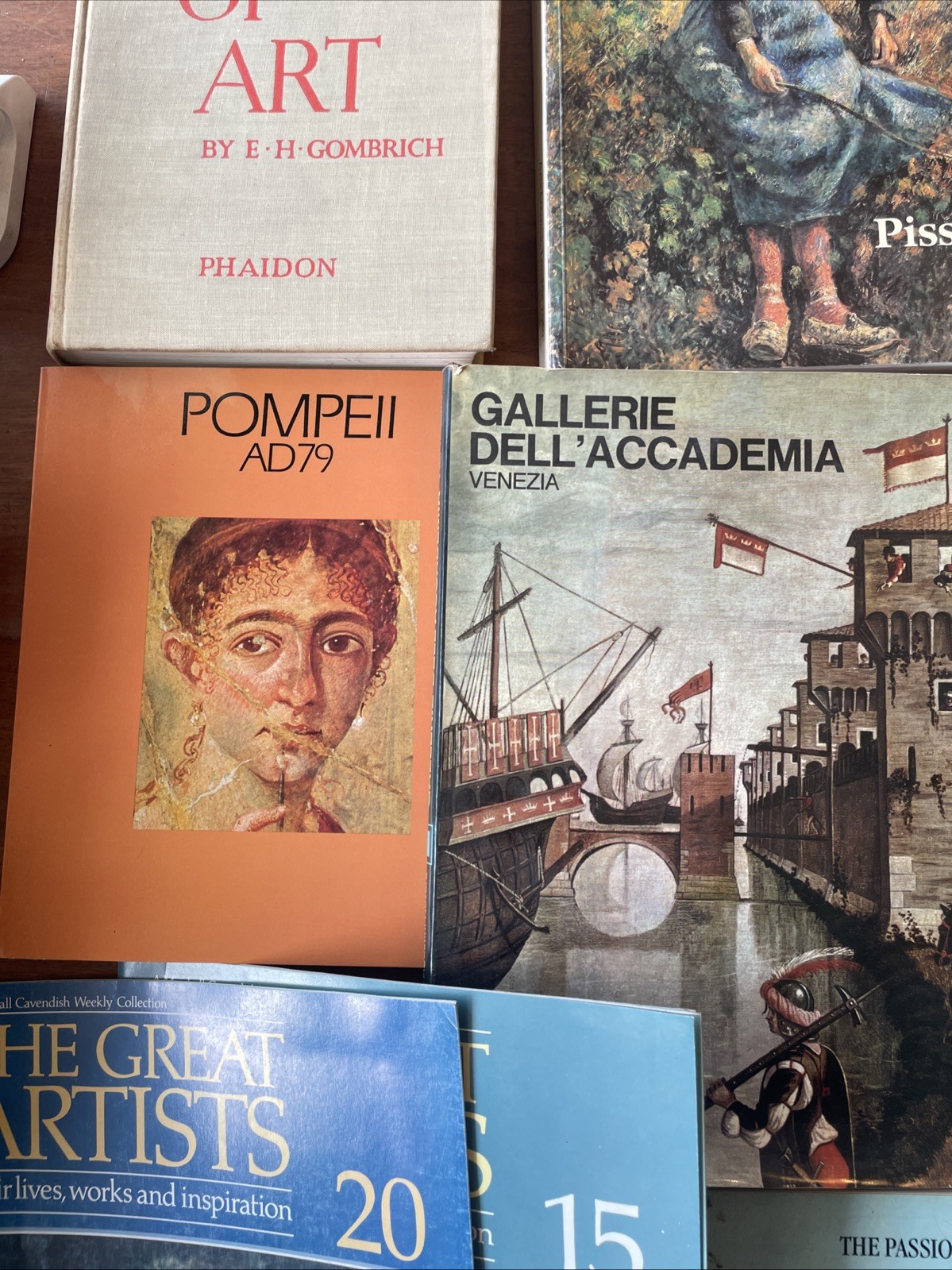 Job Lot Art Gallery Museum Books Catalogue Paintings /the Great Artists X10 #1