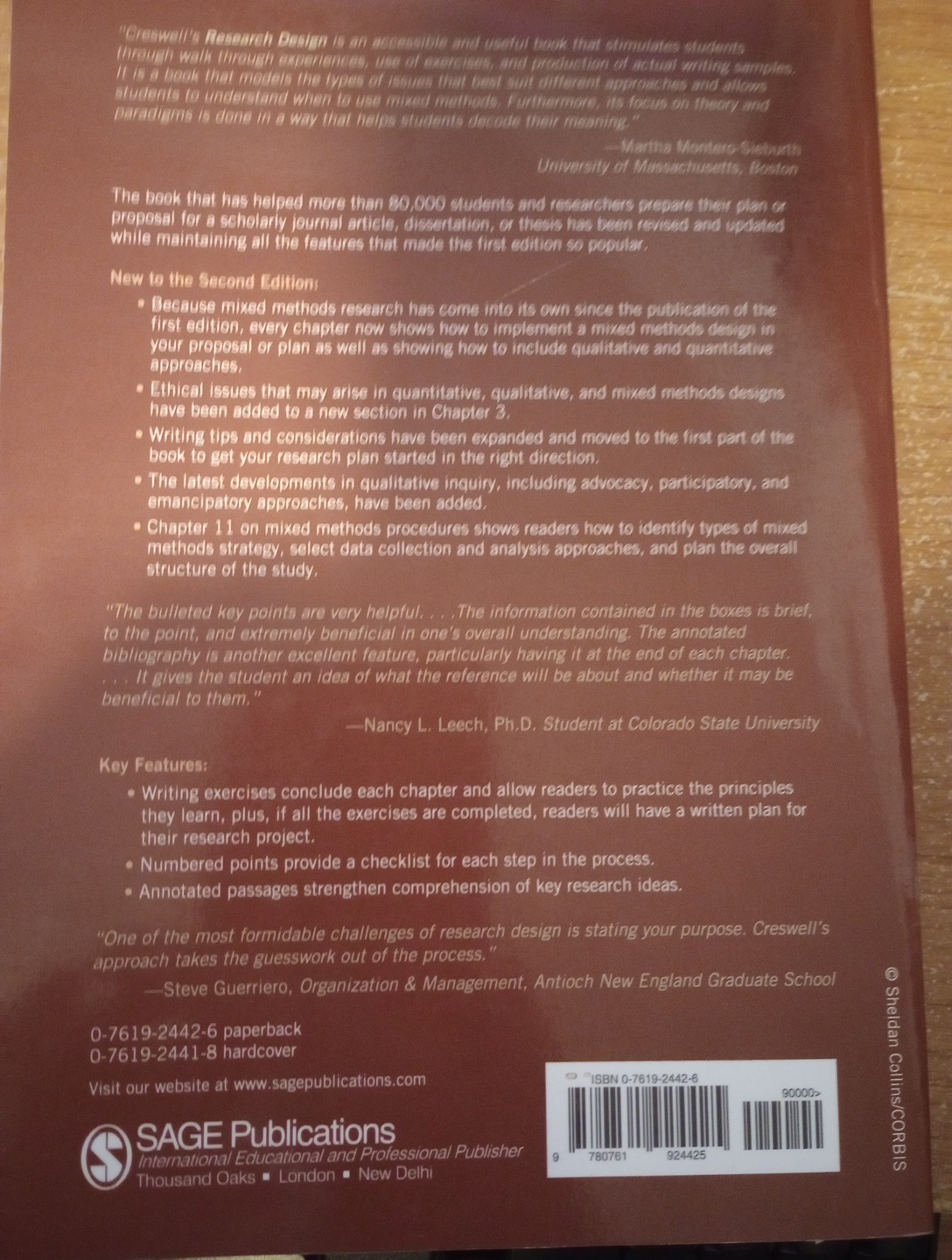 Research Design: Qualitative, Quantitative And Mixed Methods Approaches