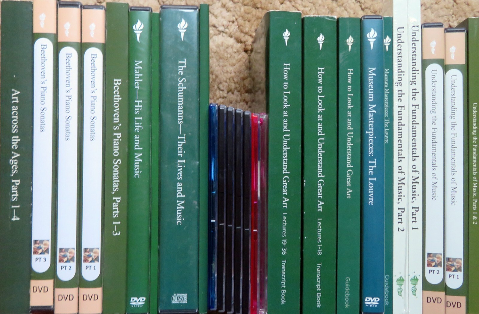 MUSIC / ART – Great Courses – Eight (8) Courses