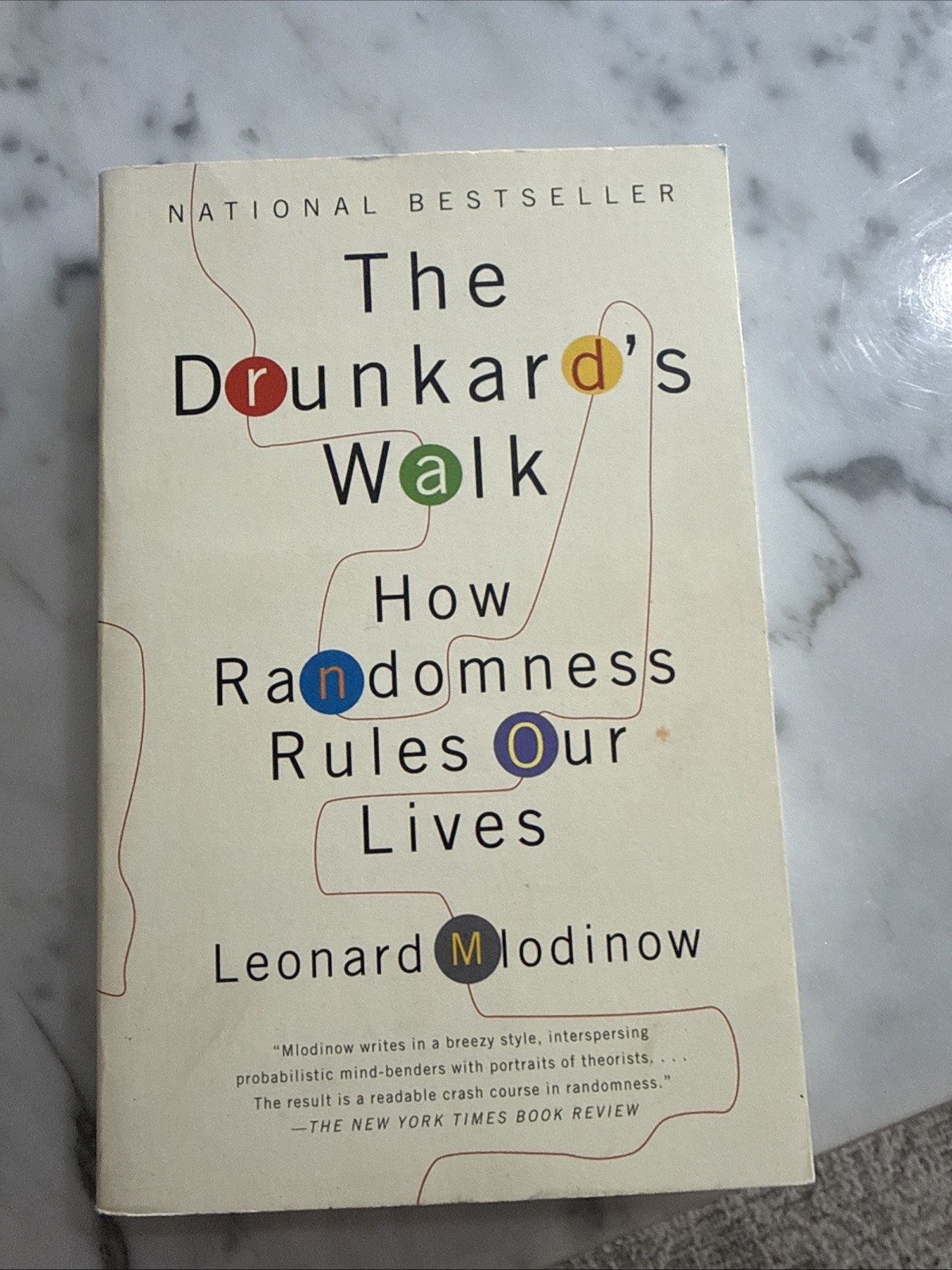 The Drunkard’s Walk: How Randomness Rules Our Lives by Leonard Mlodinow