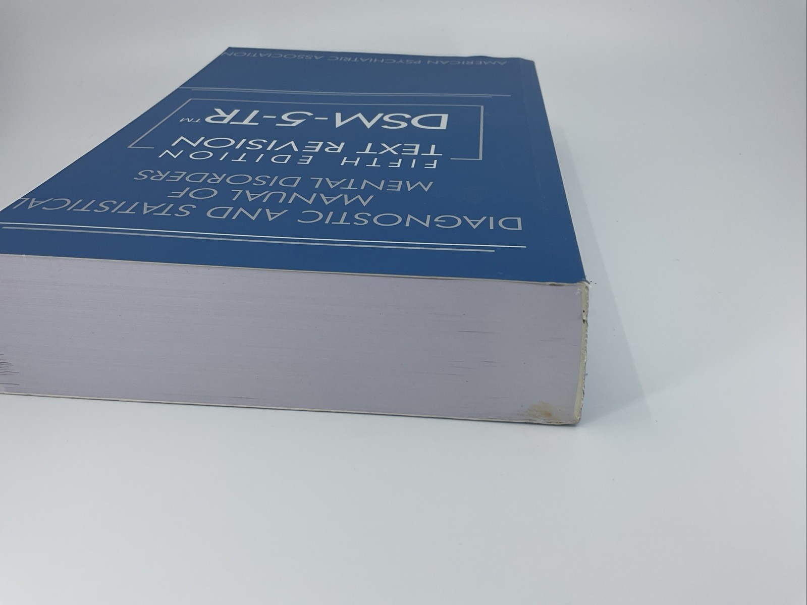 DSM-5-TR Diagnostic & Statistical Manual of Mental Disorders Paperback MISPRINT