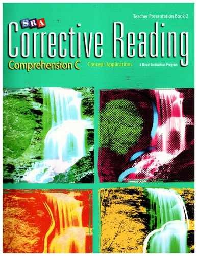 Corrective Reading Comprehension – Spiral-bound, by Hill McGraw – Very Good x