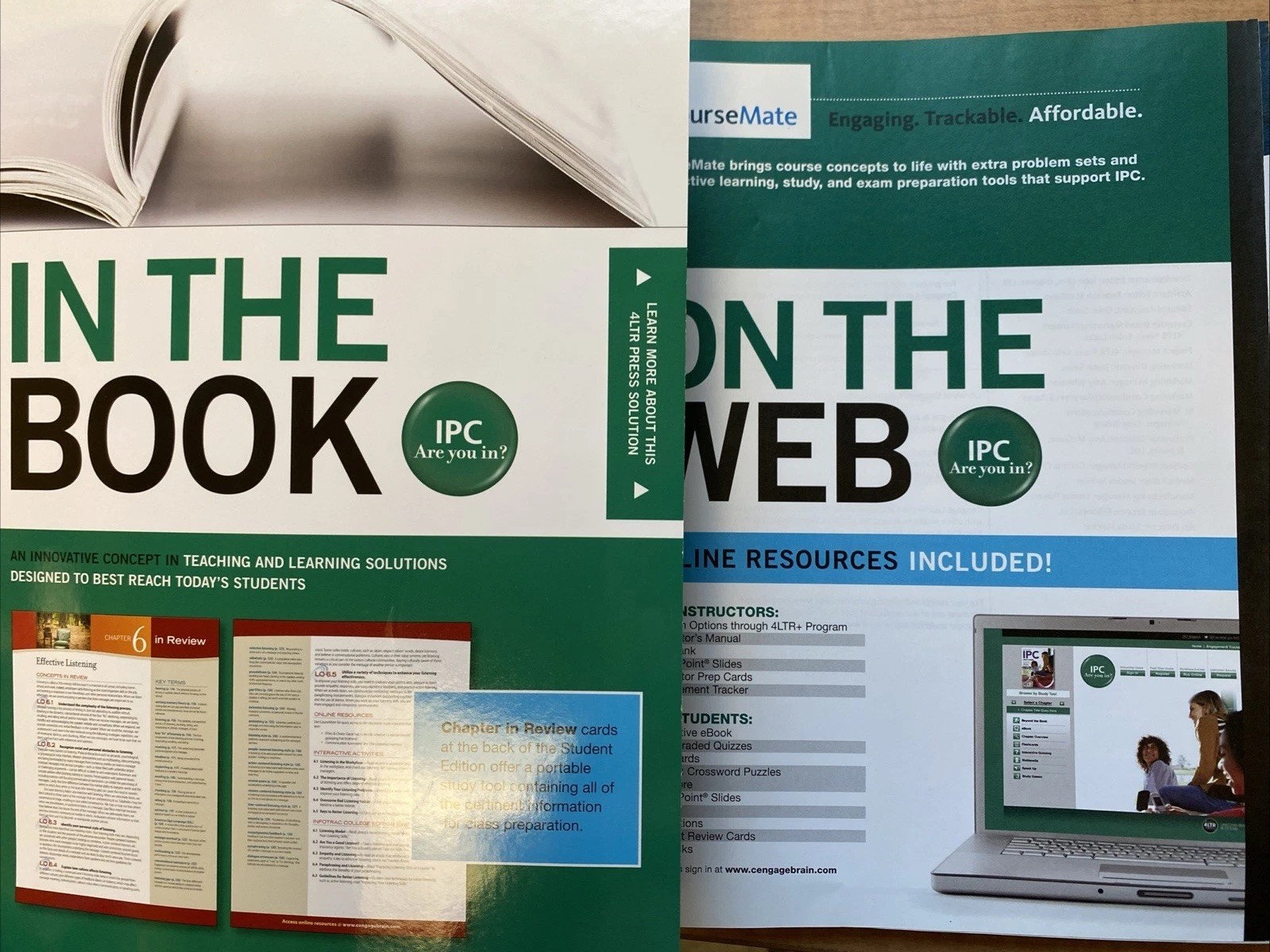 West/Turner IPC Instructor Edition Textbook 9781111344702