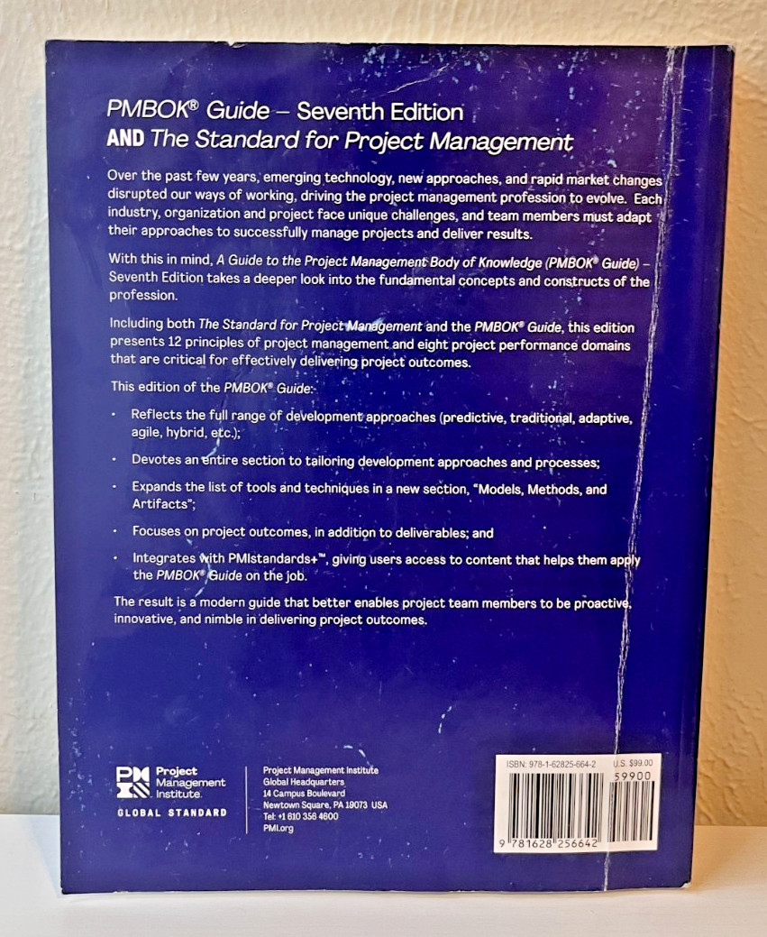 A Guide to the Project Management Body of Knowledge PMBOK Guide Seventh Edition