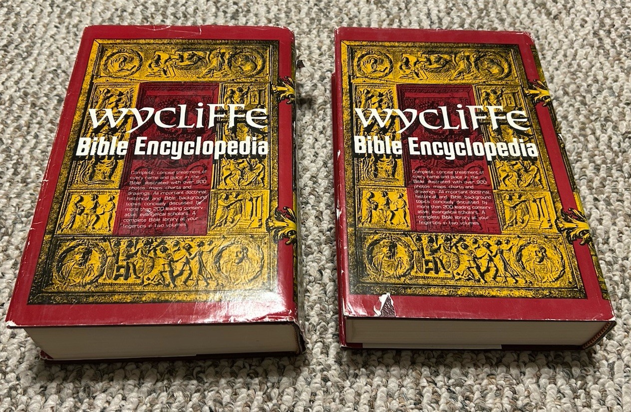 The Wycliffe Bible Encyclopedia Vol 1 & 2 – Hardcover 1976