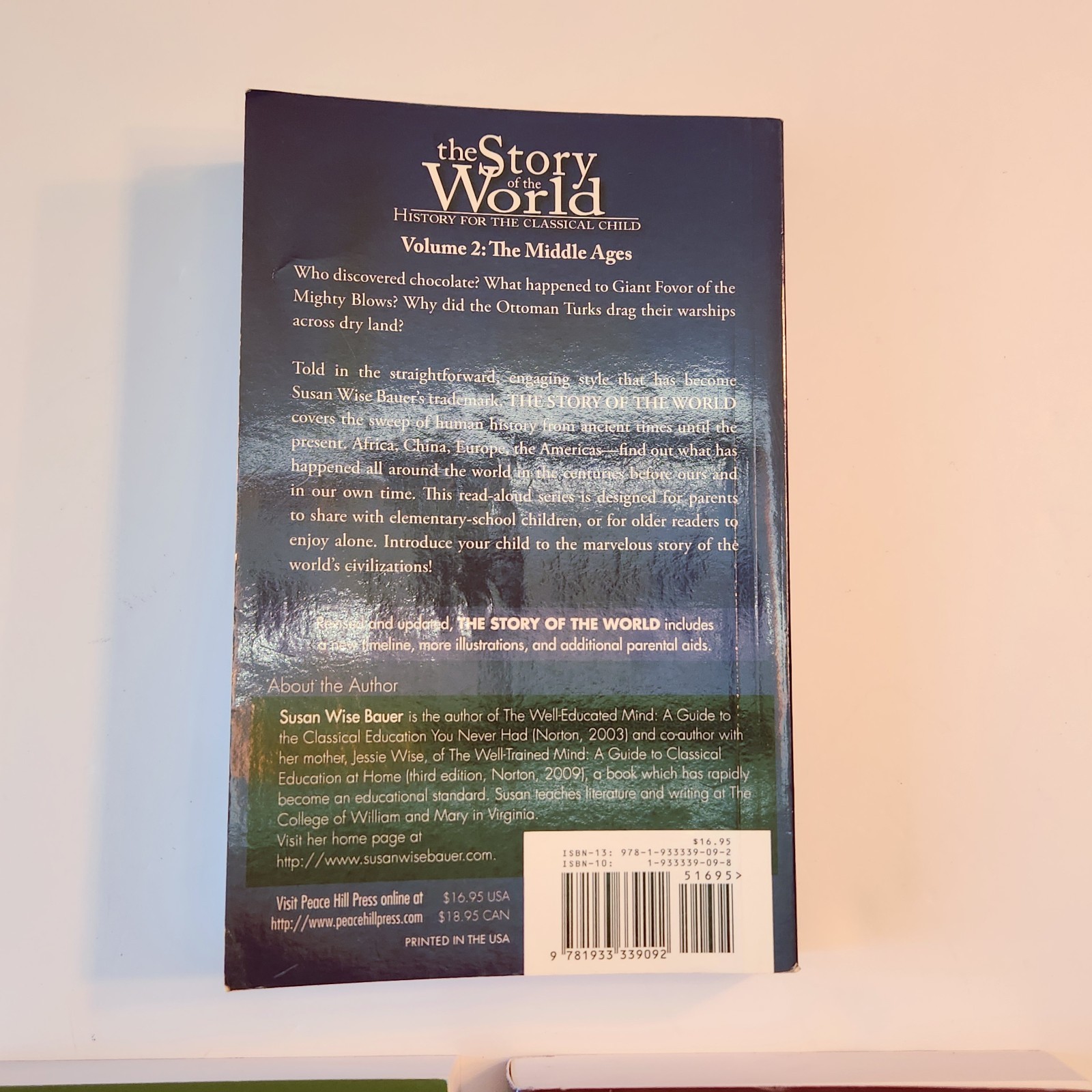 Story of the World Book Set Vol 2, 3, 4 MIDDLE EARLY MODERN AGE Susan Wise Bauer