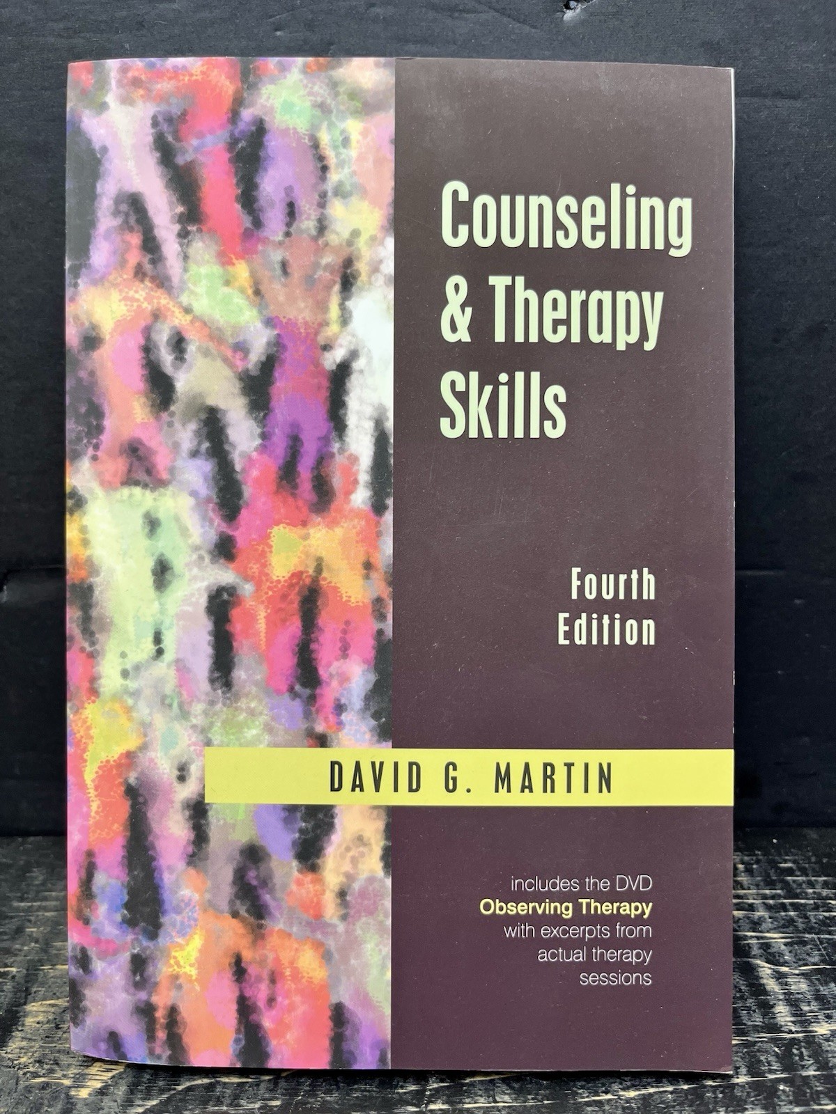 Counseling and Therapy Skills by David G. Martin 2015 Sftcvr + dvd Like New U1