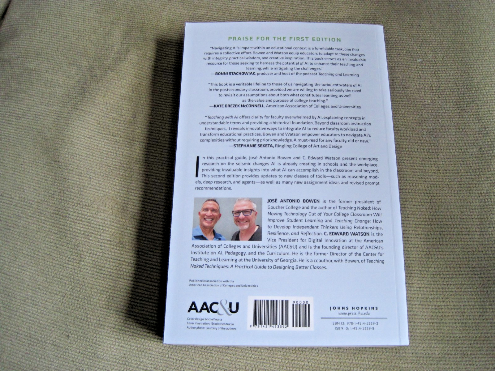 TEACHING WITH AI – J.A. BOWEN + C.E. WATSON – Second Edition – Brand New