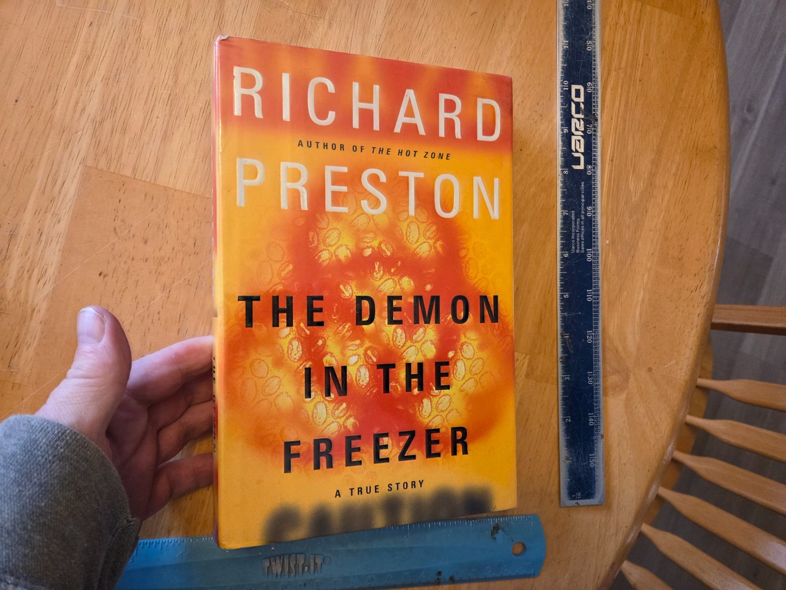 Demon in the Freezer : A True Story by Richard Preston (2002, Hardcover)