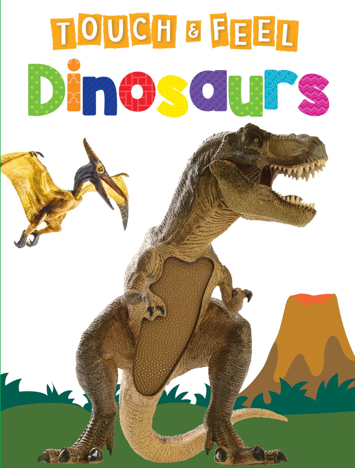 Dinosaurs – Children’s Touch and Feel Board Book – Sensory Board Book (Touch…