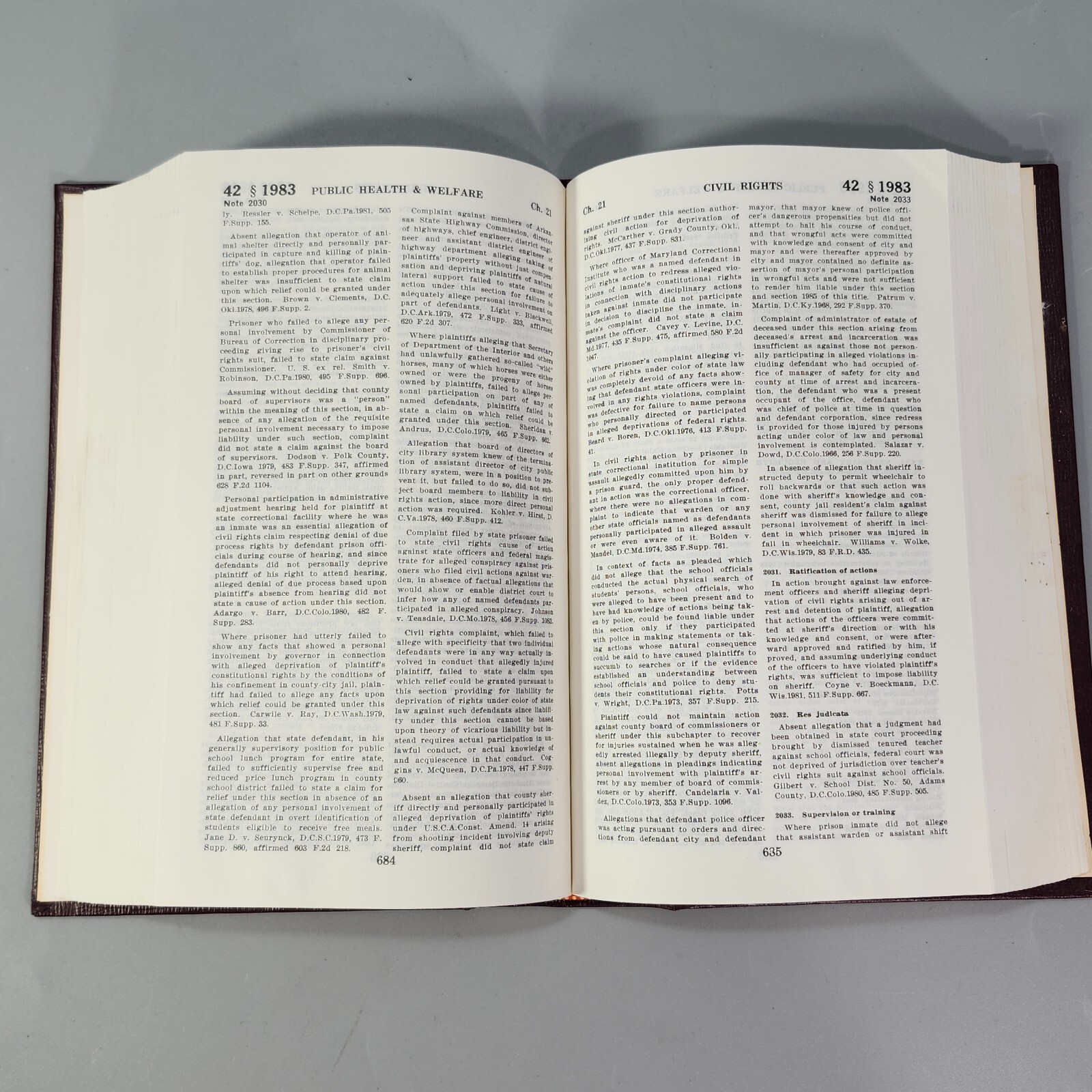 USCA 1981 Book Code Annotated Title 42 Public Health Welfare 1983 to 1984 HC