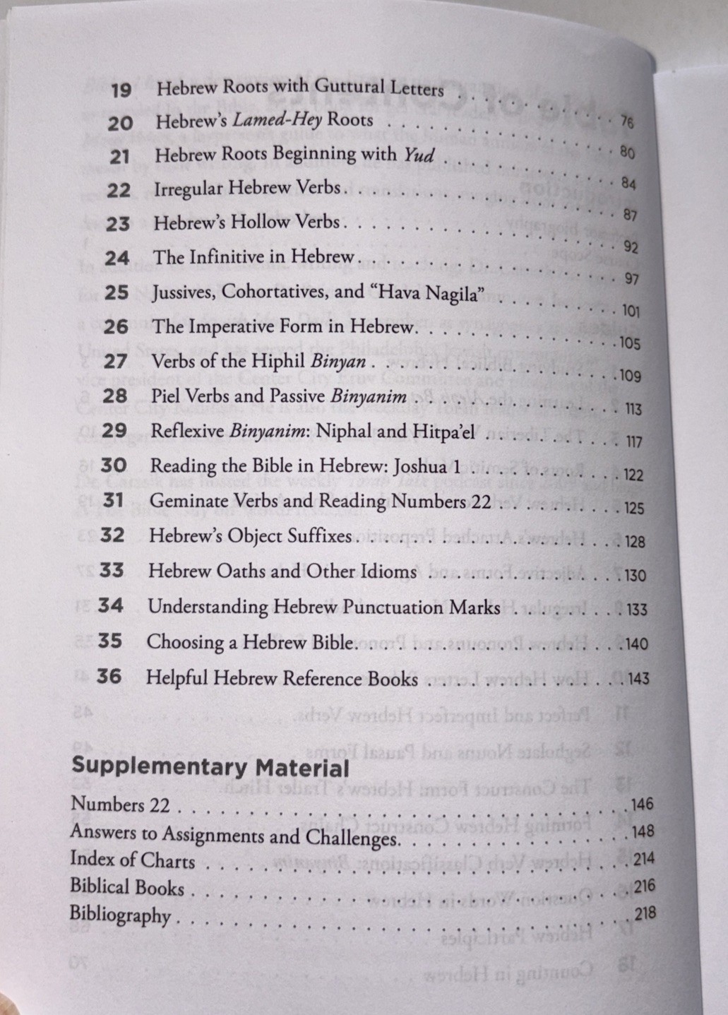Biblical Hebrew: Learning A Sacred Language, By Michael Carasik