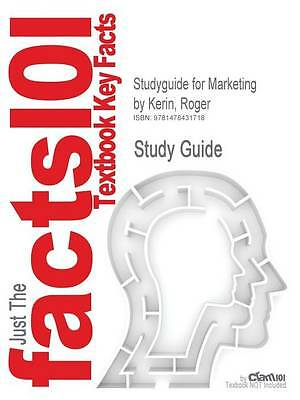 Studyguide for Marketing by Kerin, Roger, ISBN 9780078028892 by Kerin, Roger, C