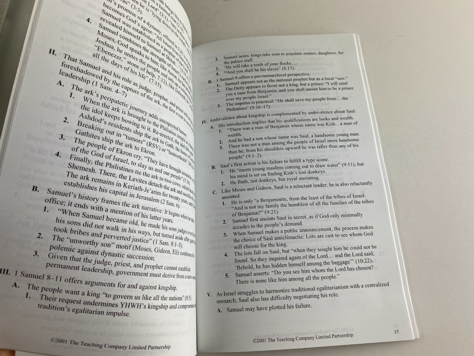 The Great Courses, Religion, The Old Testament, Part 1 & 2, DVD’s and Booklets