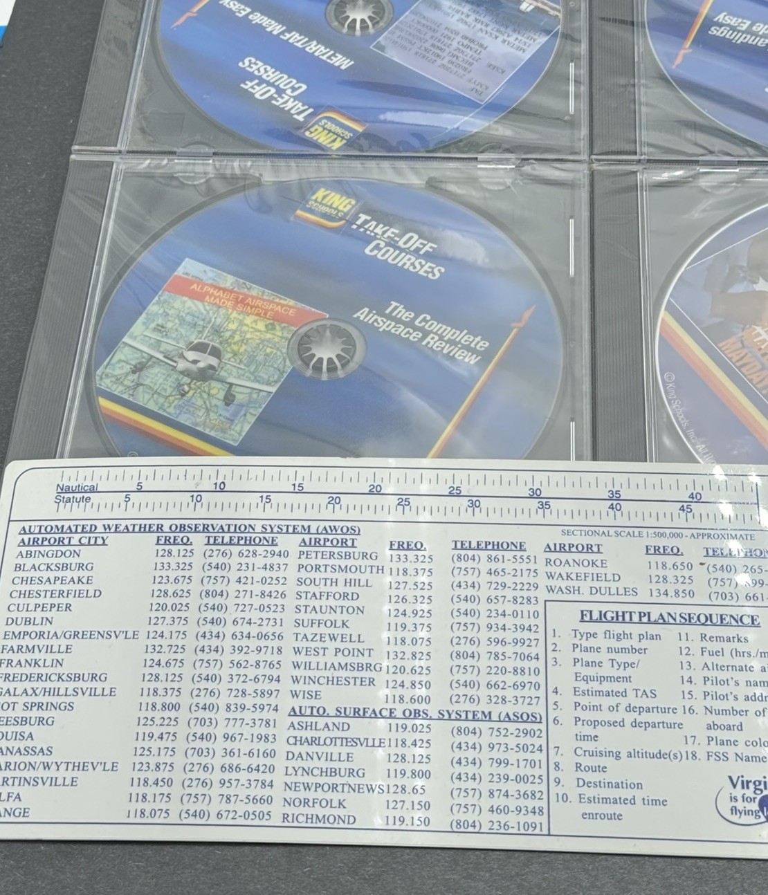King Schools – 13 DVD & 4 CD-ROM Lot w/Study Guides Aviation Flight Courses NEW