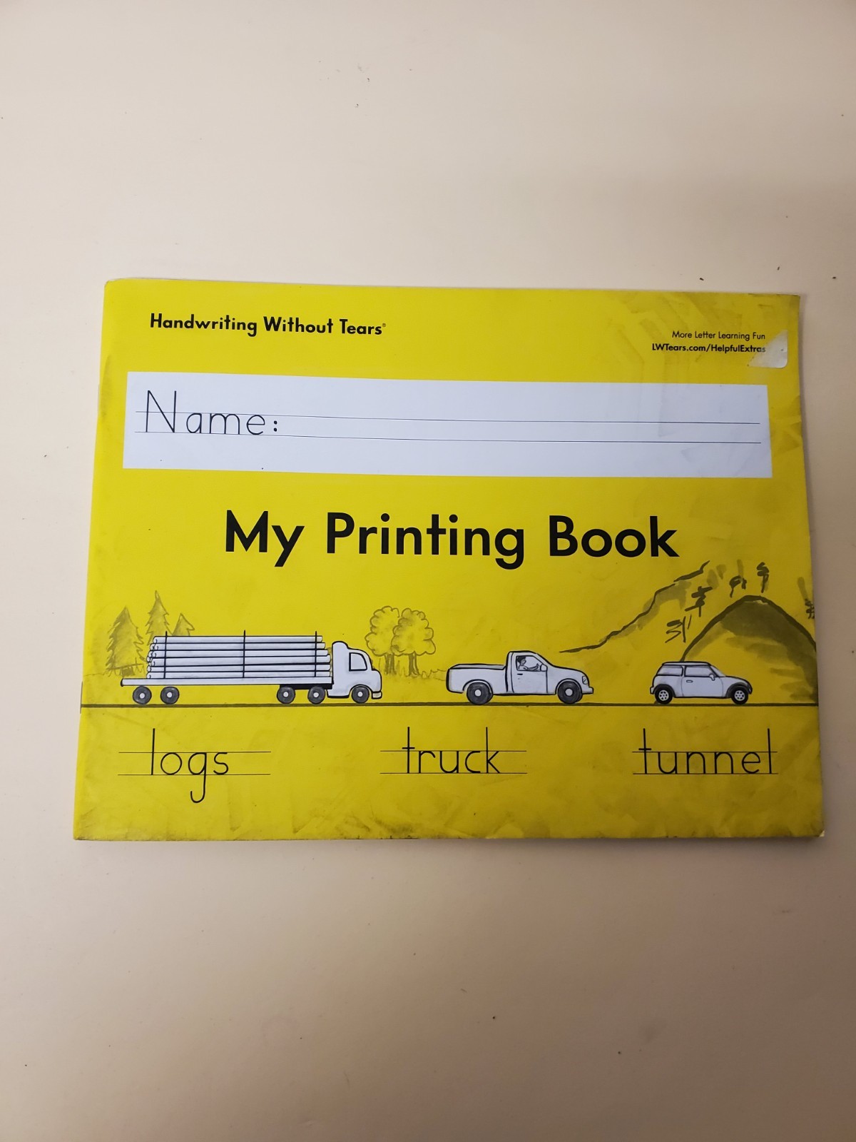 Handwriting Without Tears MY PRINTING BOOK -No writing