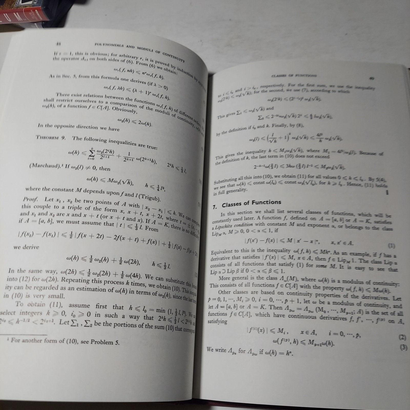 APPROXIMATION THEORY – G.G. Lorentz Ex-libris