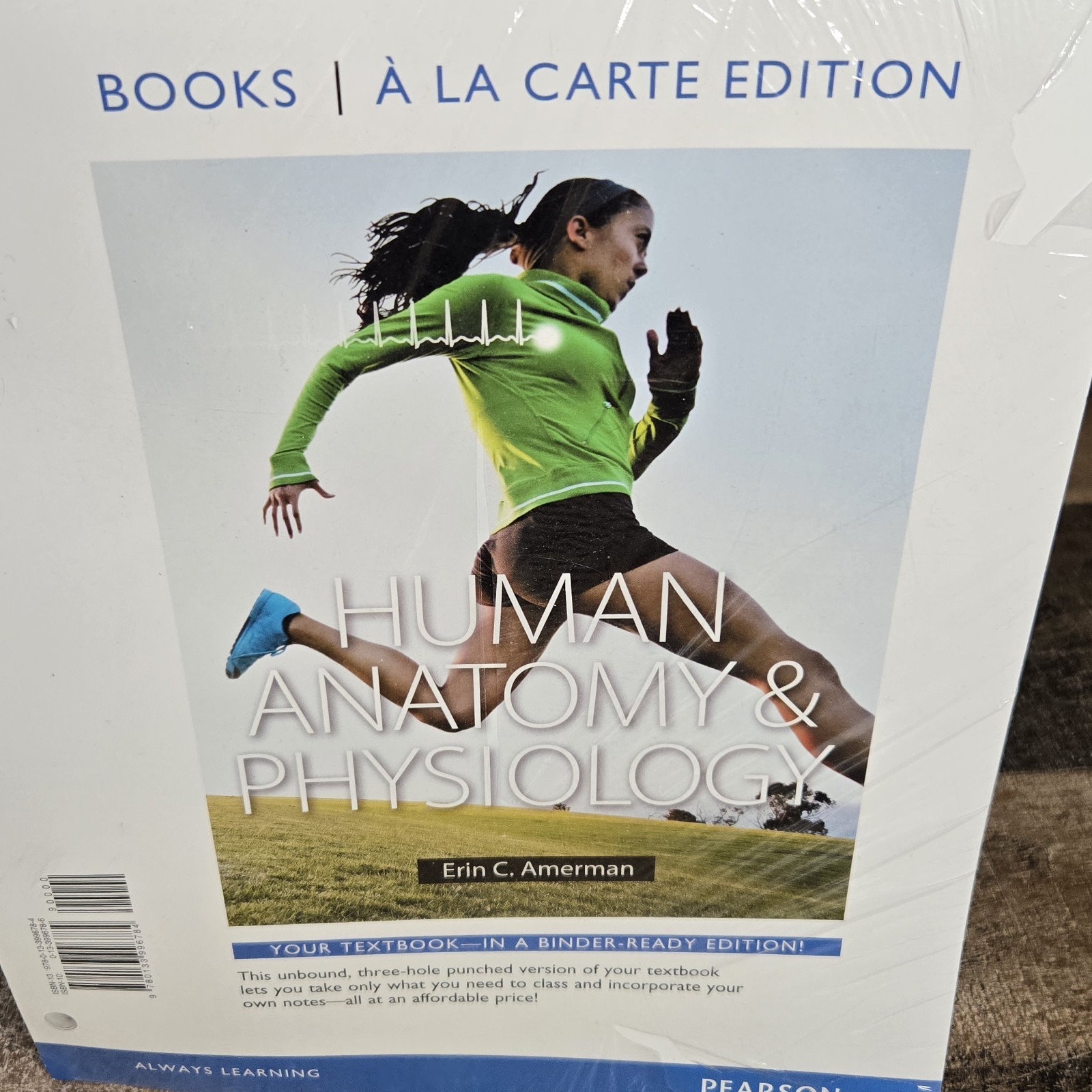 Human Anatomy & Physiology, Books A La Carte Loose Leaf Amerman Erin C. New