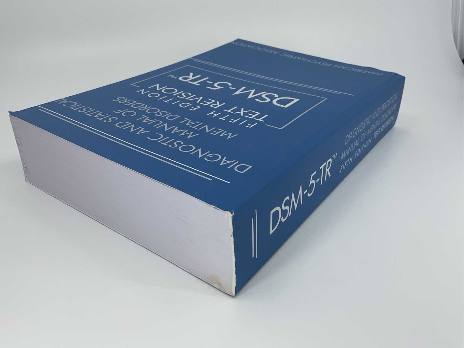 DSM-5-TR Diagnostic & Statistical Manual of Mental Disorders Paperback MISPRINT