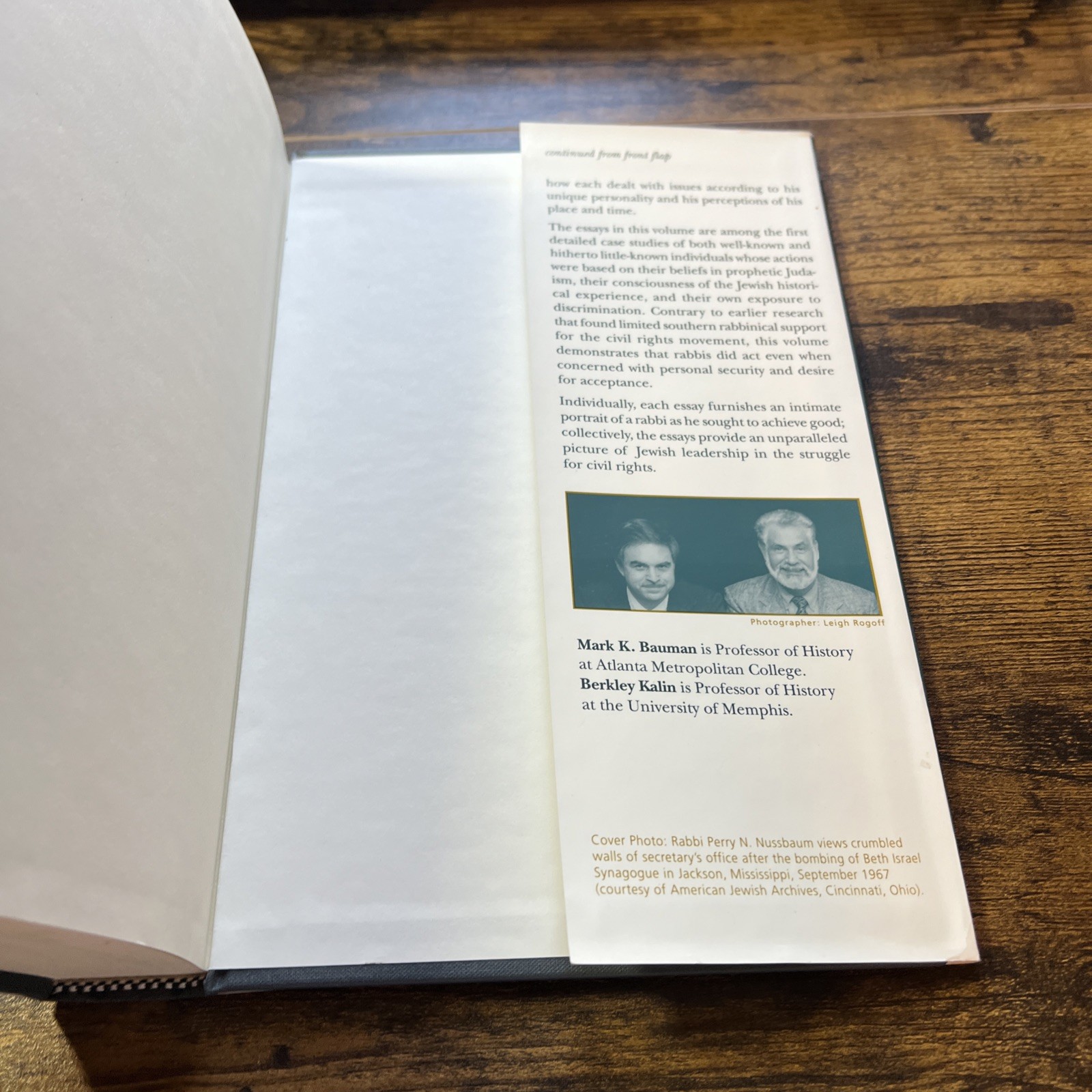 The Quiet Voices: Southern Rabbis & Black Civil Rights Mark Bauman 1997 – SIGNED