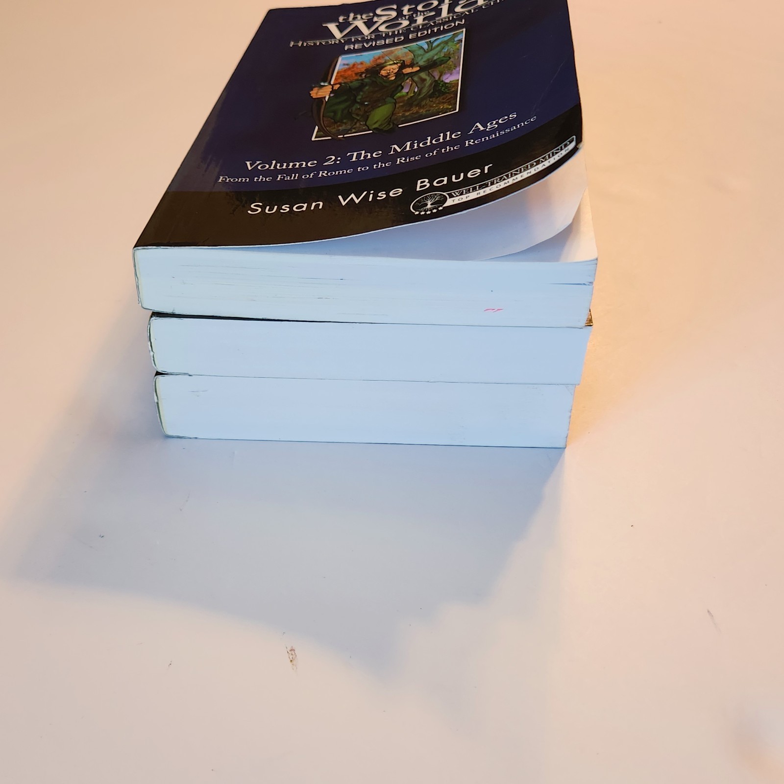 Story of the World Book Set Vol 2, 3, 4 MIDDLE EARLY MODERN AGE Susan Wise Bauer