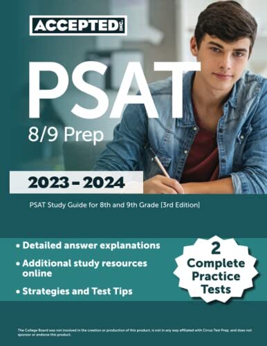 PSAT 8/9 Prep 2023-2024 by Jonathan Cox