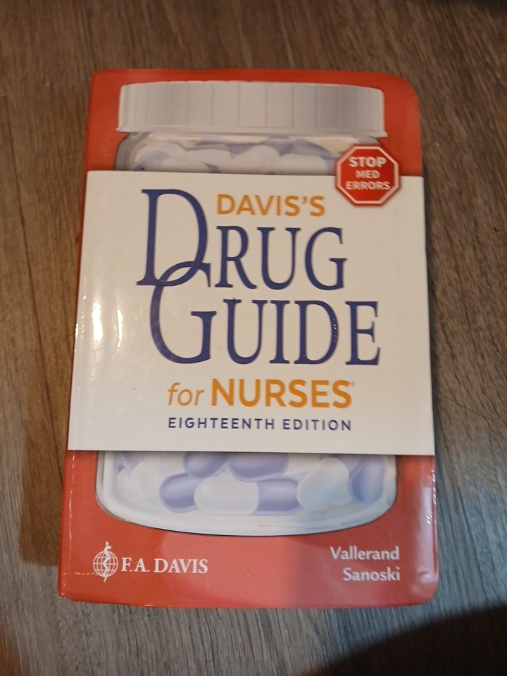 Davis’s Drug Guide for Nurses by Vallerand and Sanoski 2023
