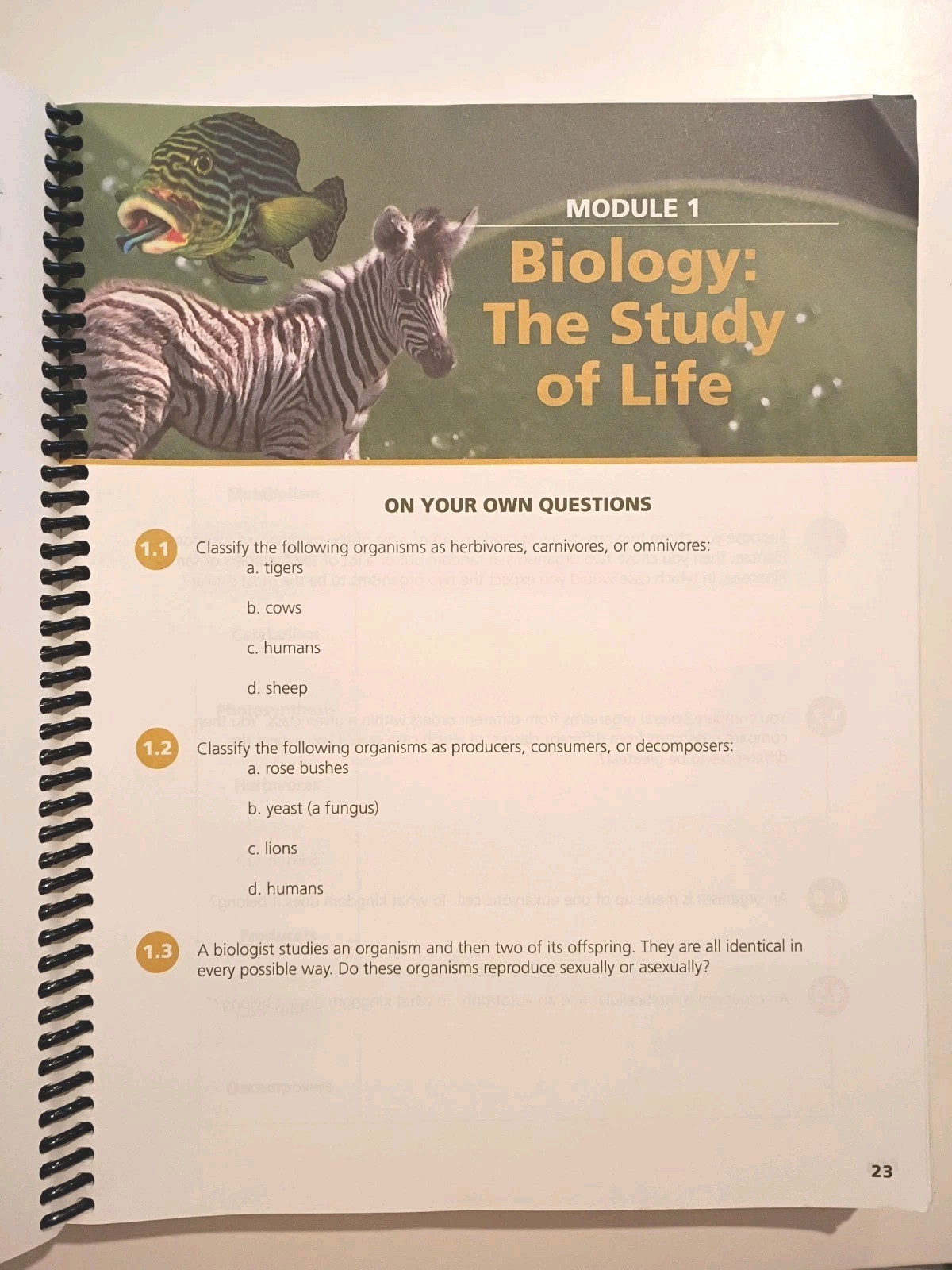 Apologia Biology Student Notebook 2E Homeschool Science Curriculum Unused Book
